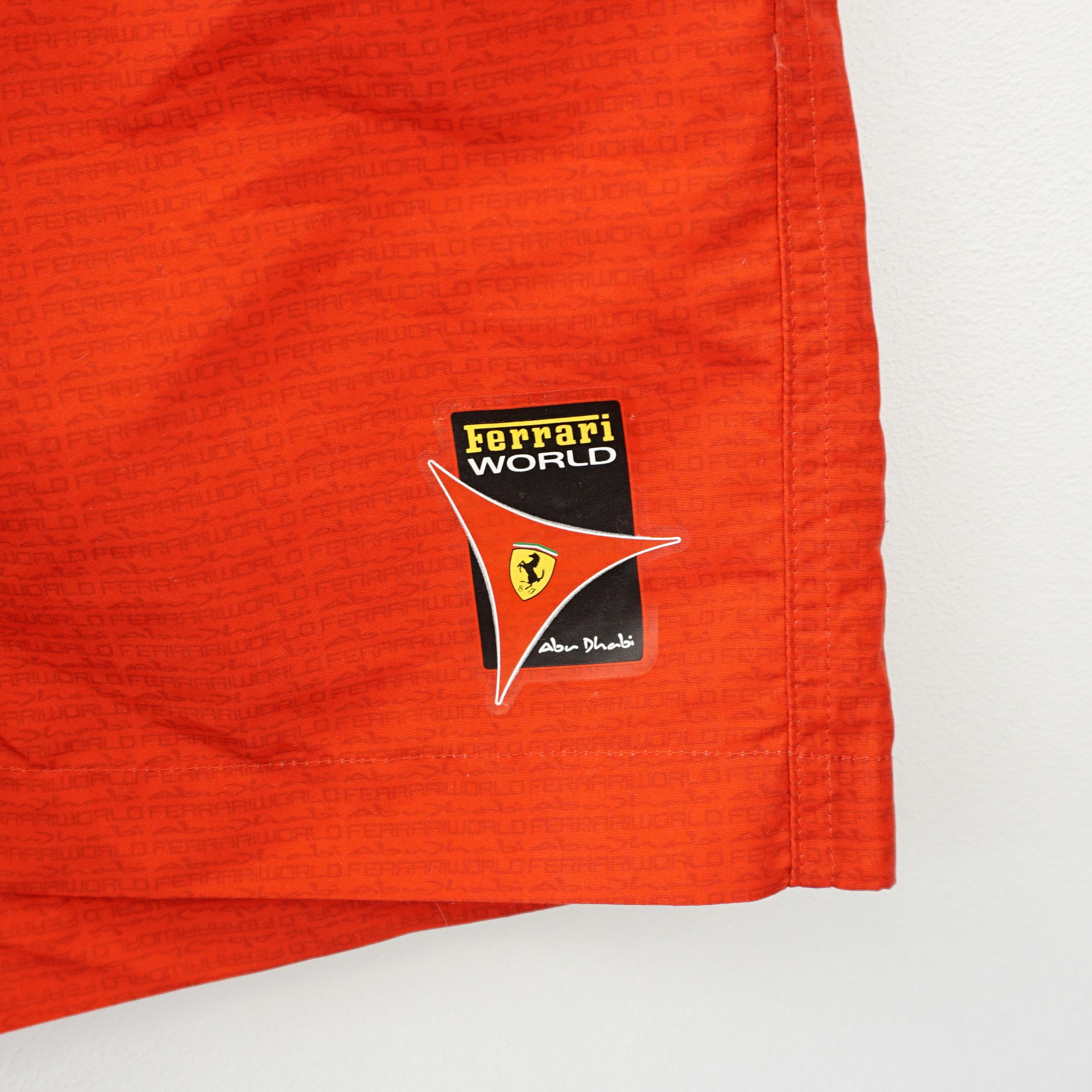 Ferrari × Vintage Ferrari World Abu Dhabi Archive Racing Board Shorts Size US 40 / EU 56 - 2 Thumbnail