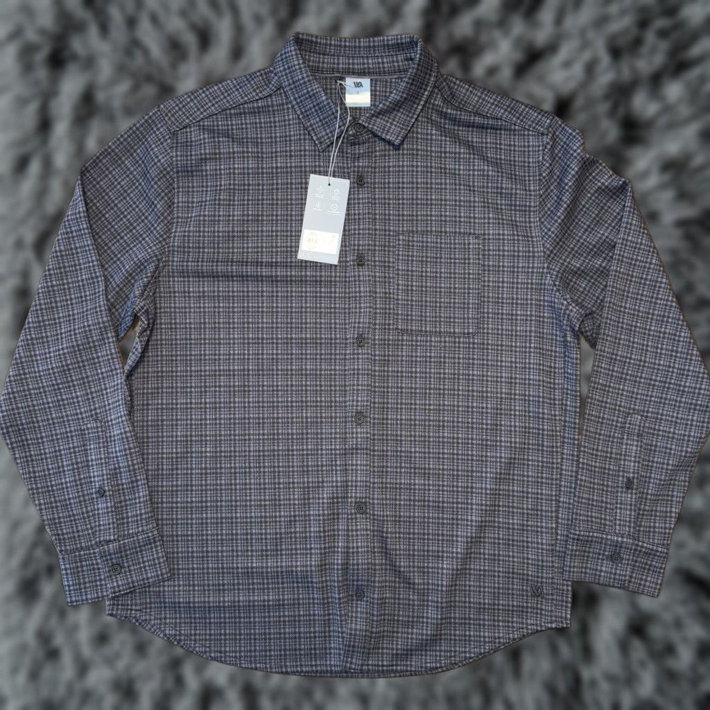 Polo Ralph Lauren VINTAGE VRST Brand Men’s Winter Plaid Button Up Shirt Flannel Embroidered Size Large New Size US L / EU 52-54 / 3 - 1 Thumbnail