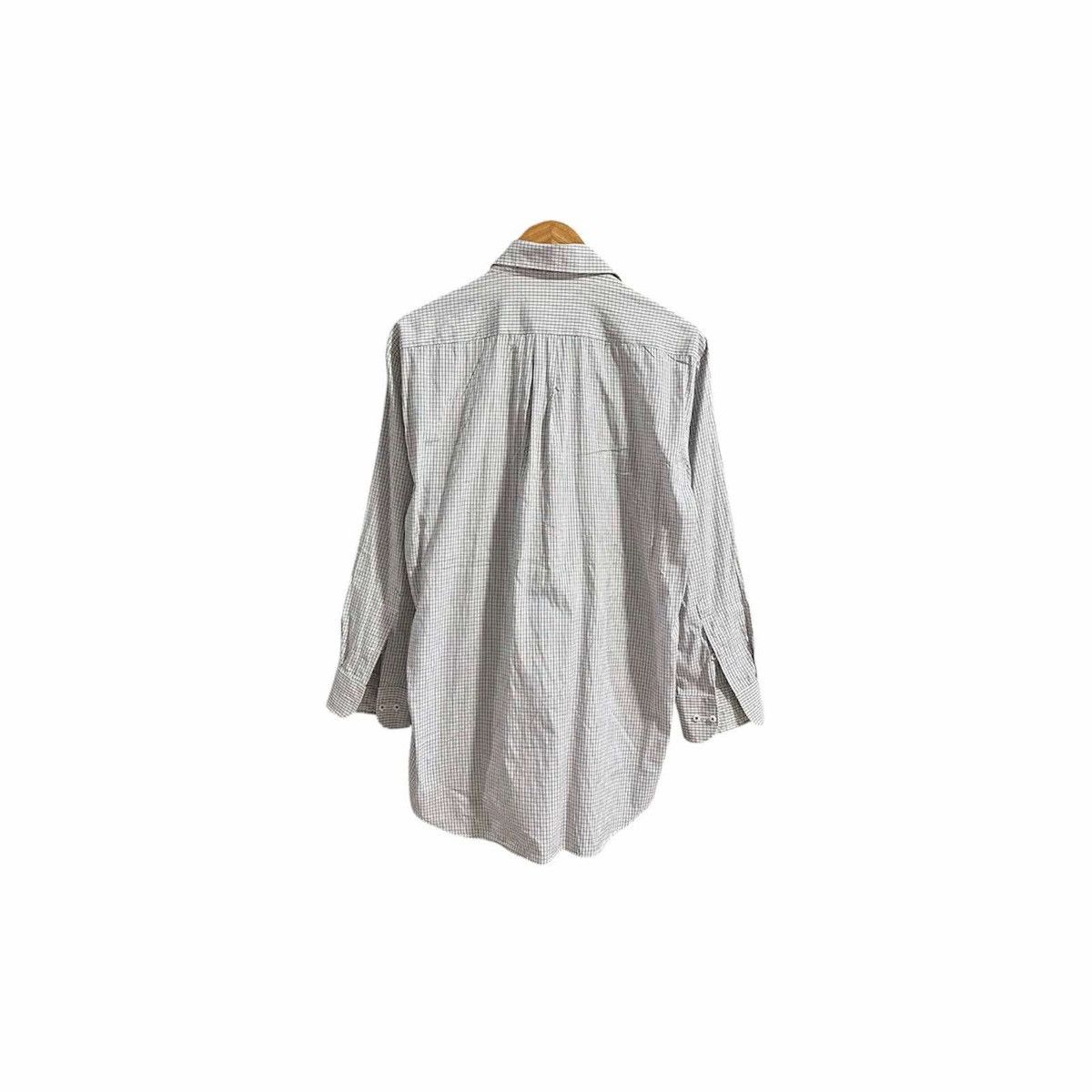 Yohji Yamamoto 🔥Vintage Sacsny Y’Saccs Yohji Yamamoto Shirt Ls Grid Size US L / EU 52-54 / 3 - 11 Thumbnail