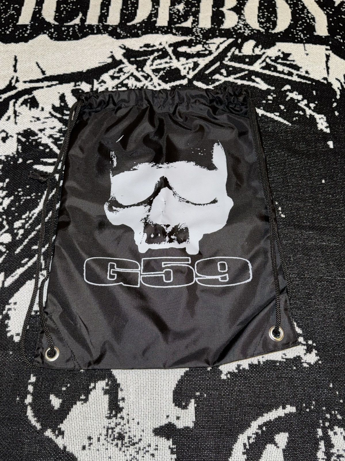 G59 Records g59 greyday drawstring bag *2022* Size ONE SIZE - 1 Thumbnail