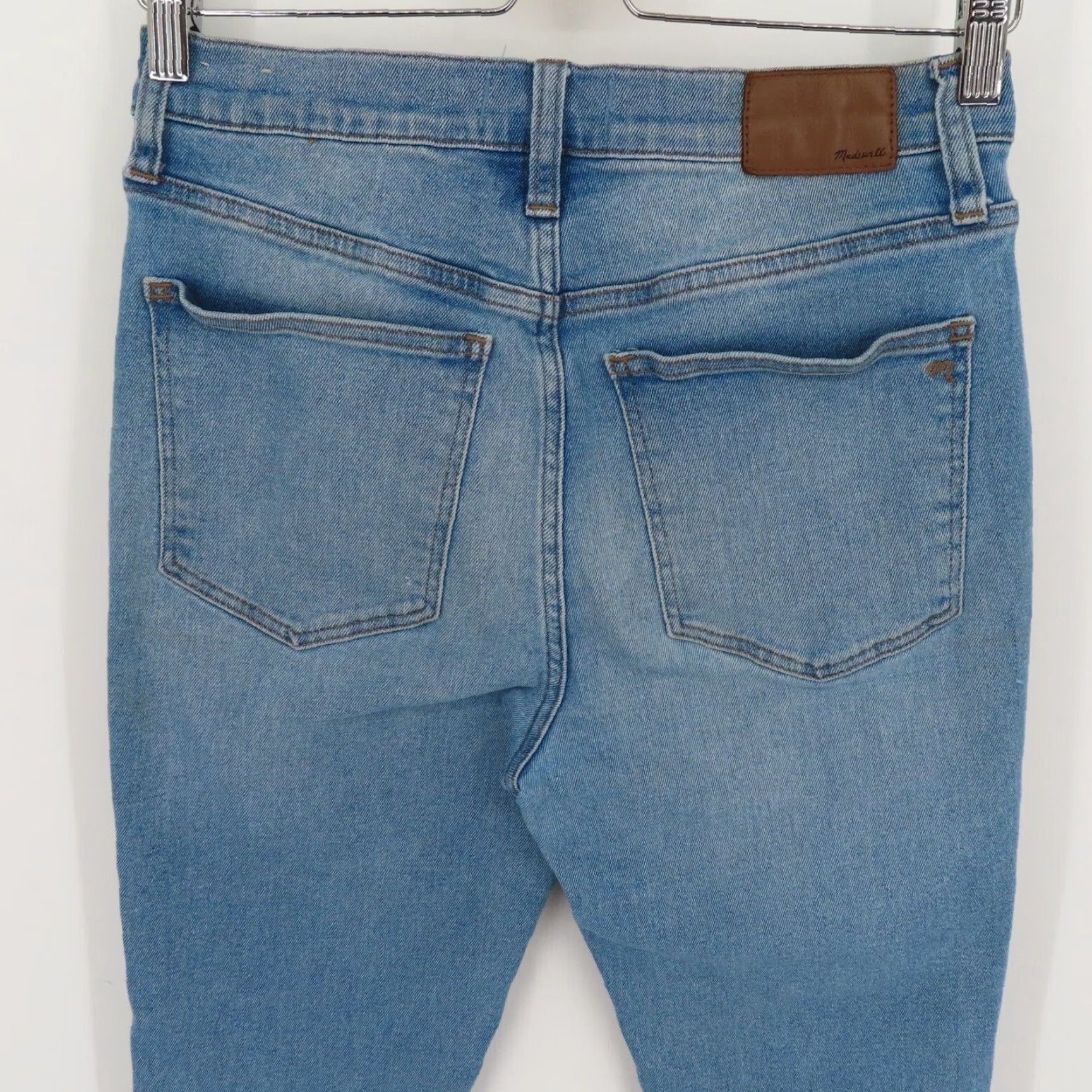 Madewell Madewell Womens Jeans 28 High Rise Skinny Crop Denim 5-Pocket Blue Size 28" / US 6 / IT 42 - 6 Thumbnail
