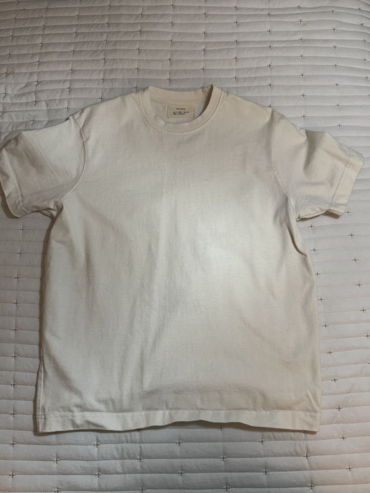 Zara Zara White Blank Tee Size US S / EU 44-46 / 1 - 1 Thumbnail