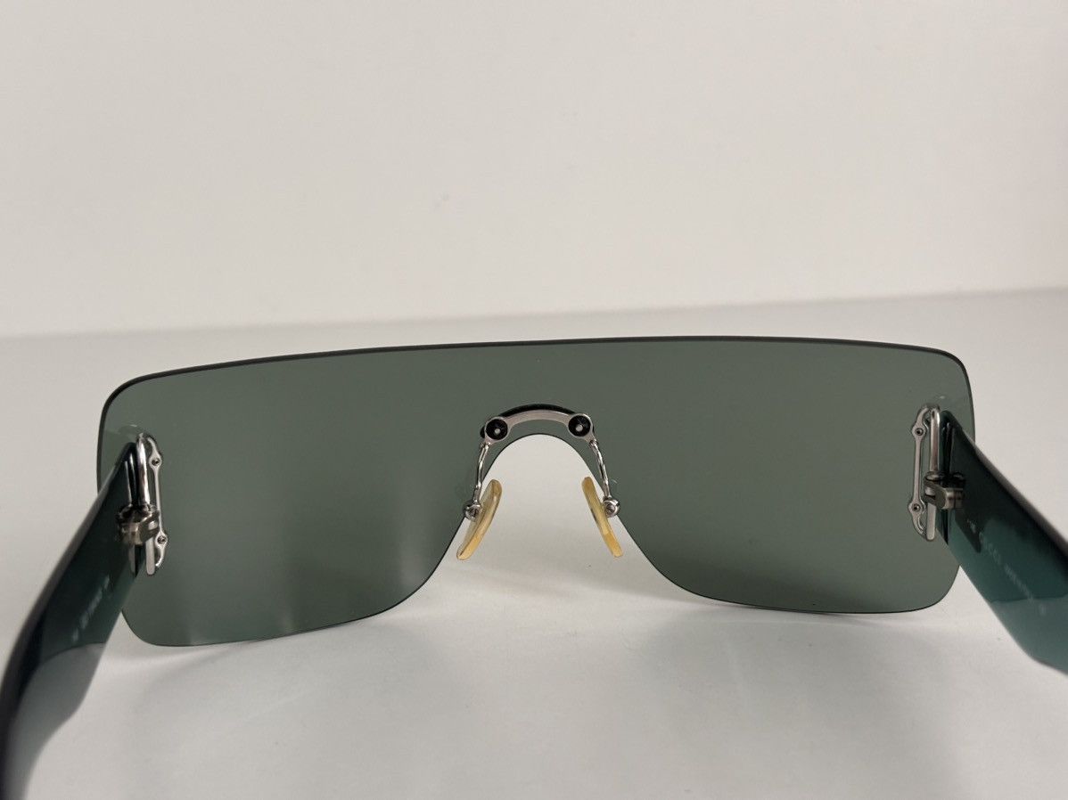 Gucci Gucci rimless sunglasses transparent green vintage luxury Size ONE SIZE - 7 Thumbnail