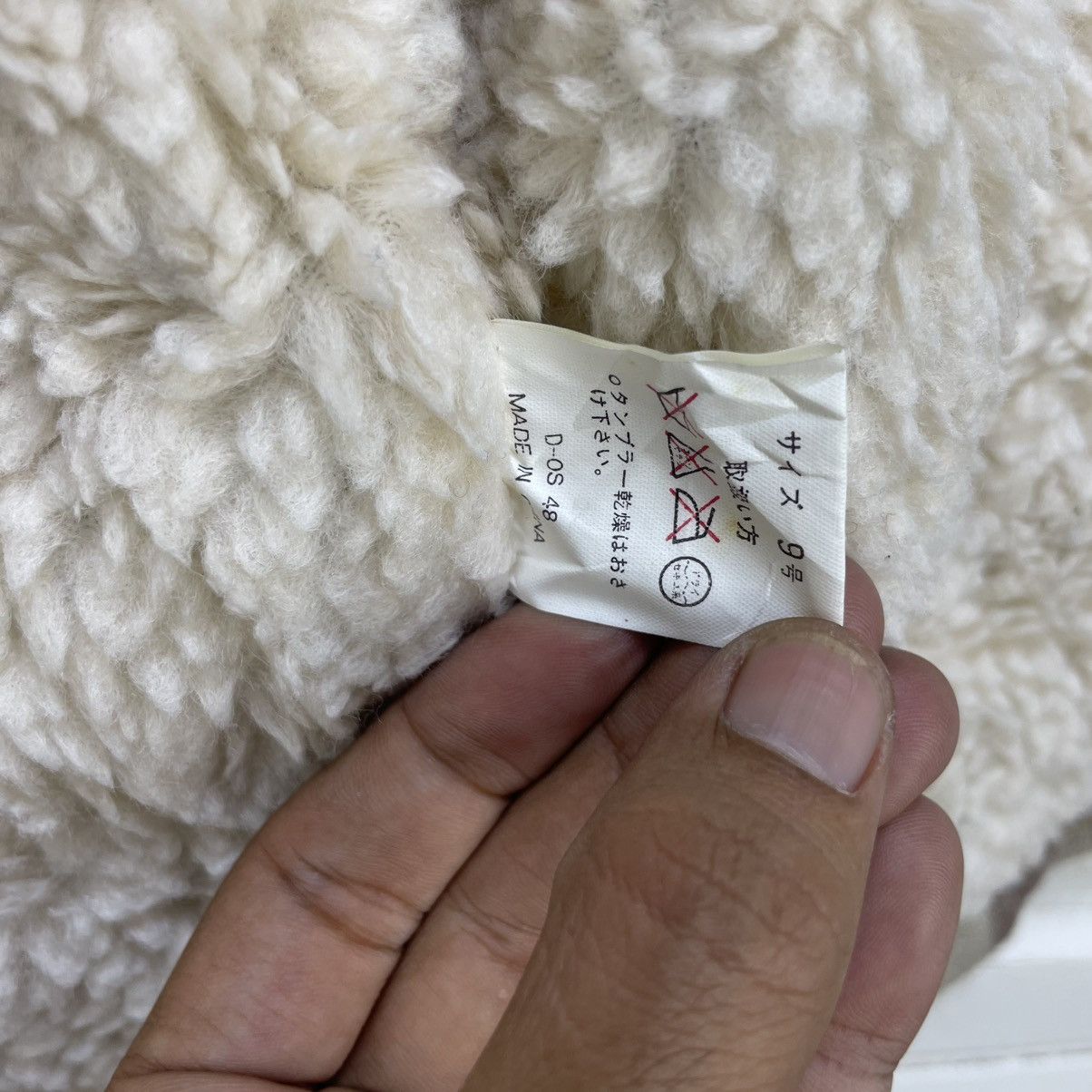 Native 💥Vintage Be Square Tokyo Native Shearling Warm Jacket Size M / US 6-8 / IT 42-44 - 8 Thumbnail