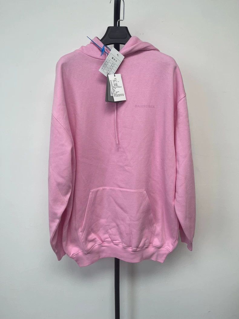 Balenciaga Balenciaga Front and back logo hooded sweatshirt Size US S / EU 44-46 / 1 - 1 Thumbnail