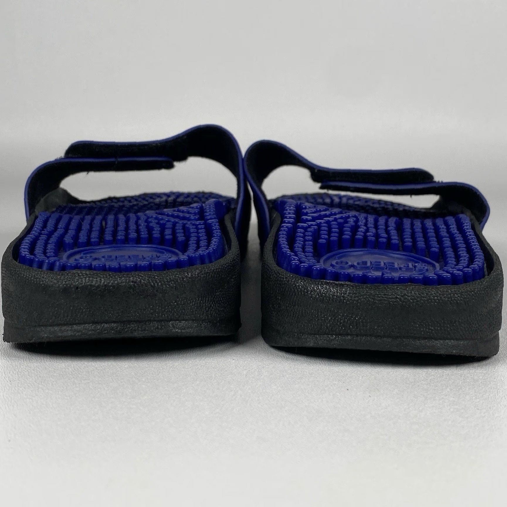 Speedo Speedo Slide Sandals Men 12 Blue Rubber Sports Casual Footwear Size ONE SIZE - 5 Thumbnail