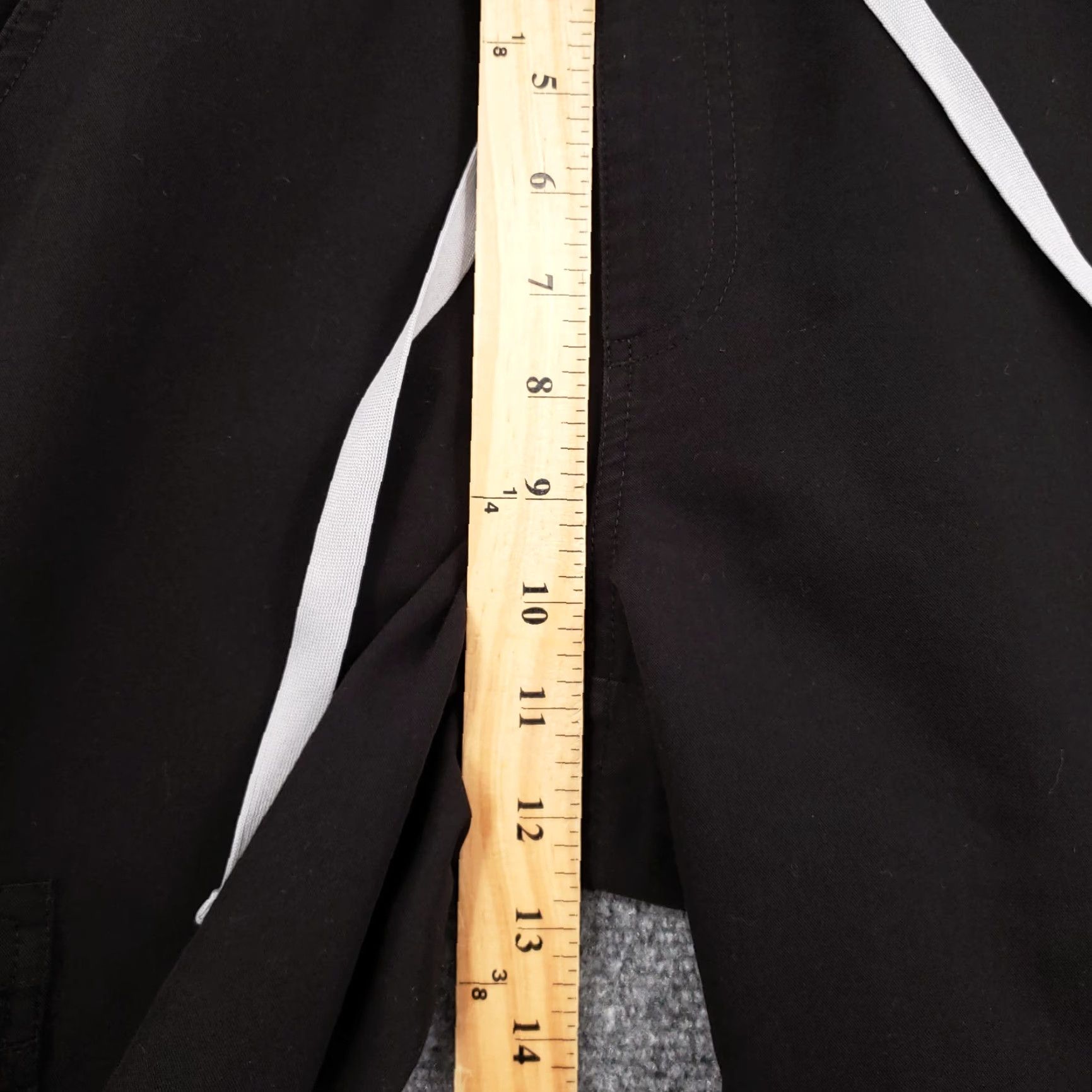 Vintage FIGS Womens XS Black High Waisted Cargo Scrub Pants Medical Cargo Stretch Shirt? Size 26" / US 2 / IT 38 - 6 Thumbnail
