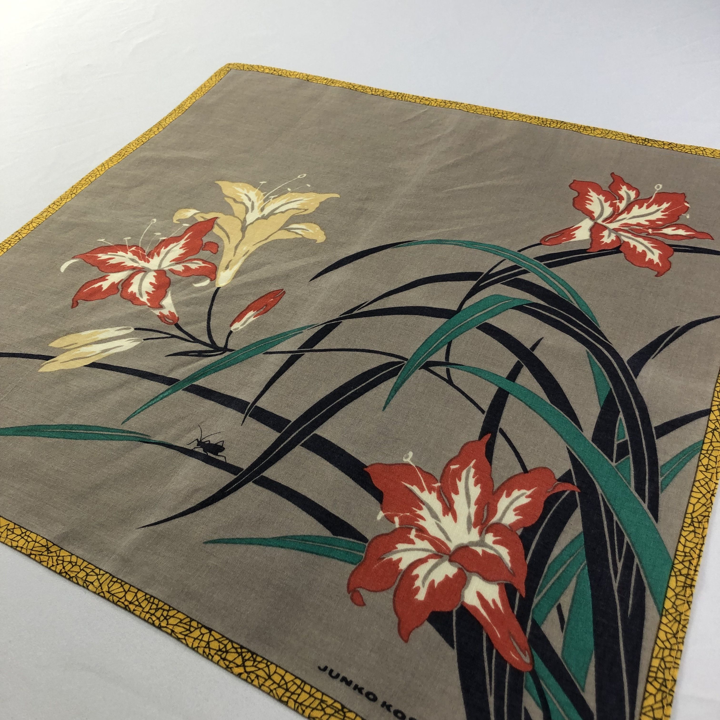 Mr. Junko Junko Koshino Handkerchief Neckerchief Bandana H1983 Size ONE SIZE - 3 Thumbnail