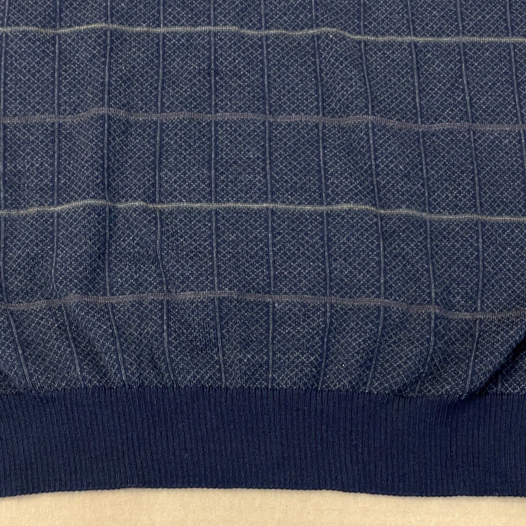Vintage VINTAGE Segreto Vest Adult Large Blue Sweater Golf Fine Merino Wool Golfer Mens Size US L / EU 52-54 / 3 - 4 Thumbnail