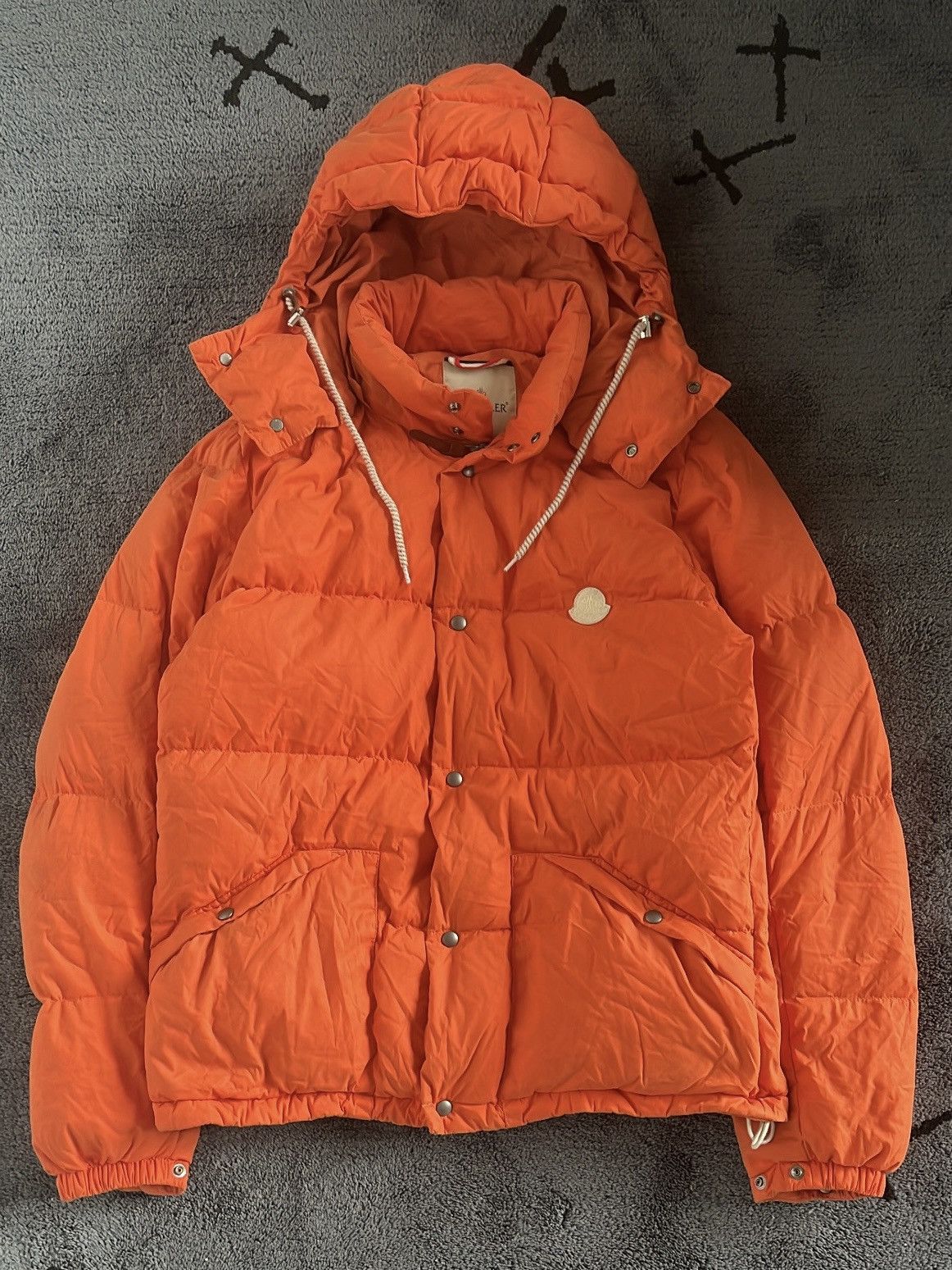 AW11 Visvim x Moncler Orange Borosiri Down Jacket