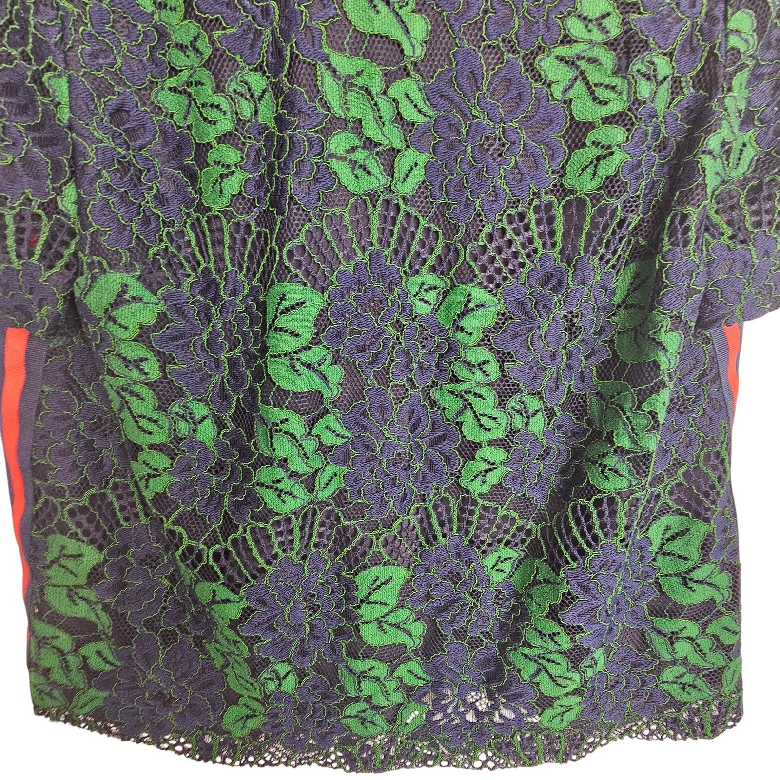 Ted Baker Ted Baker Thallia Floral Lace Top 2 Designer Whimsygoth Size M / US 6-8 / IT 42-44 - 4 Thumbnail
