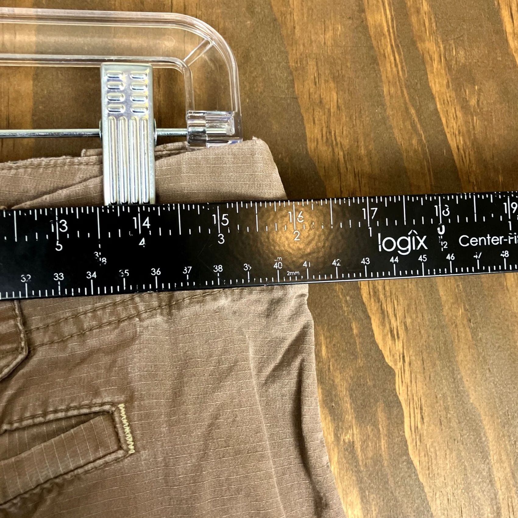 Eddie Bauer Eddie Bauer Womens Pants Brown Mid Rise Vashon Fit Capri Cotton Blend Stretch 8 Pants Womens Size 24" / US 00 / IT 34 - 6 Thumbnail