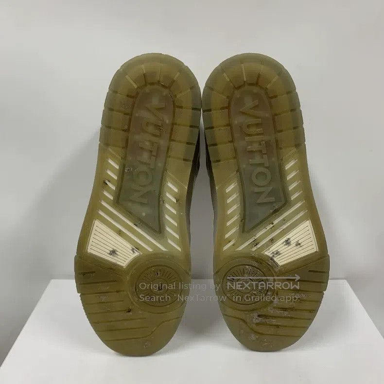 Louis Vuitton Louis Vuitton Trainer Classic Off-White Printed Board Shoe Size US 7.5 / EU 40-41 - 7 Thumbnail