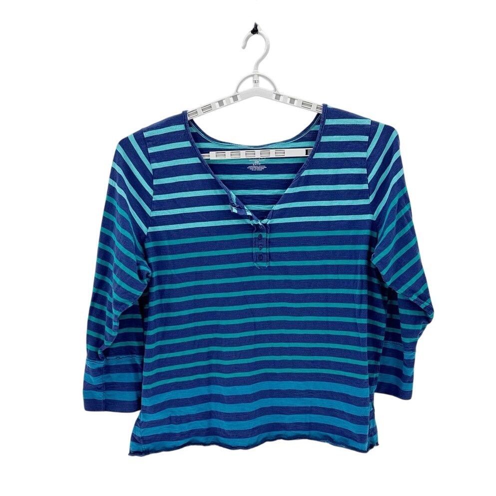 Other Lane Bryant blue teal 3 quarter sleeve T-shirt size 26/28 Size 4XL / US 24-26 - 1 Thumbnail