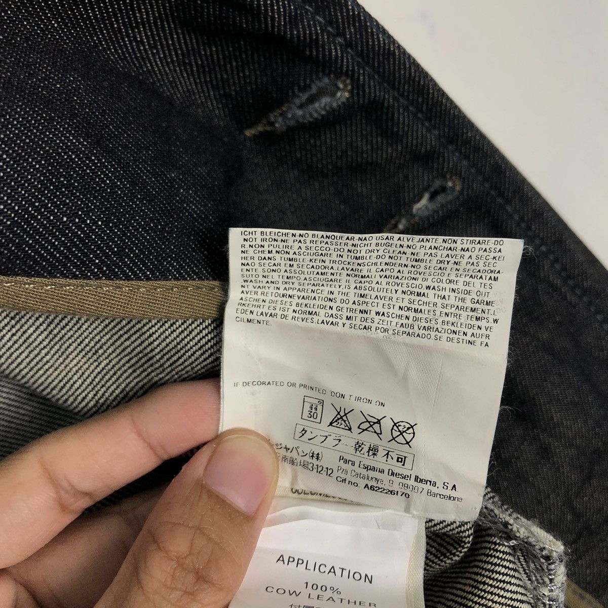 Japanese Brand 🔥Vtg Cropped Jacket Diesel Double Breast Biker Size XS / US 0-2 / IT 36-38 - 18 Thumbnail