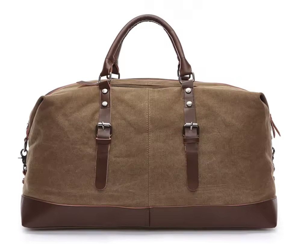 Other Capacity Large Travel Canvas Luggage Shoulder Bag Size ONE SIZE - 3 Thumbnail