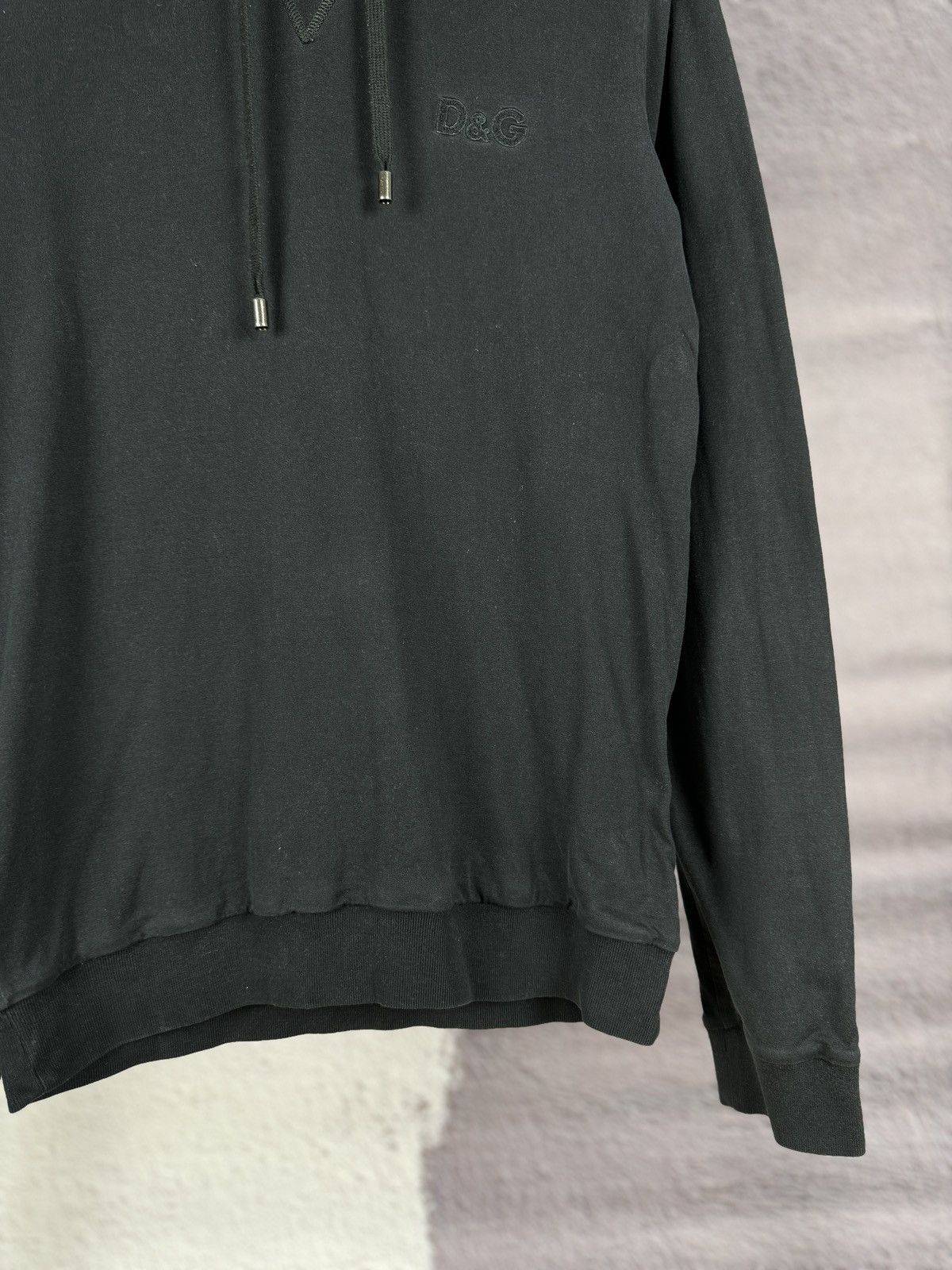 Dolce & Gabbana Dolce & Gabbana reversible black/navy hoodie embroidery logo Size US S / EU 44-46 / 1 - 6 Thumbnail