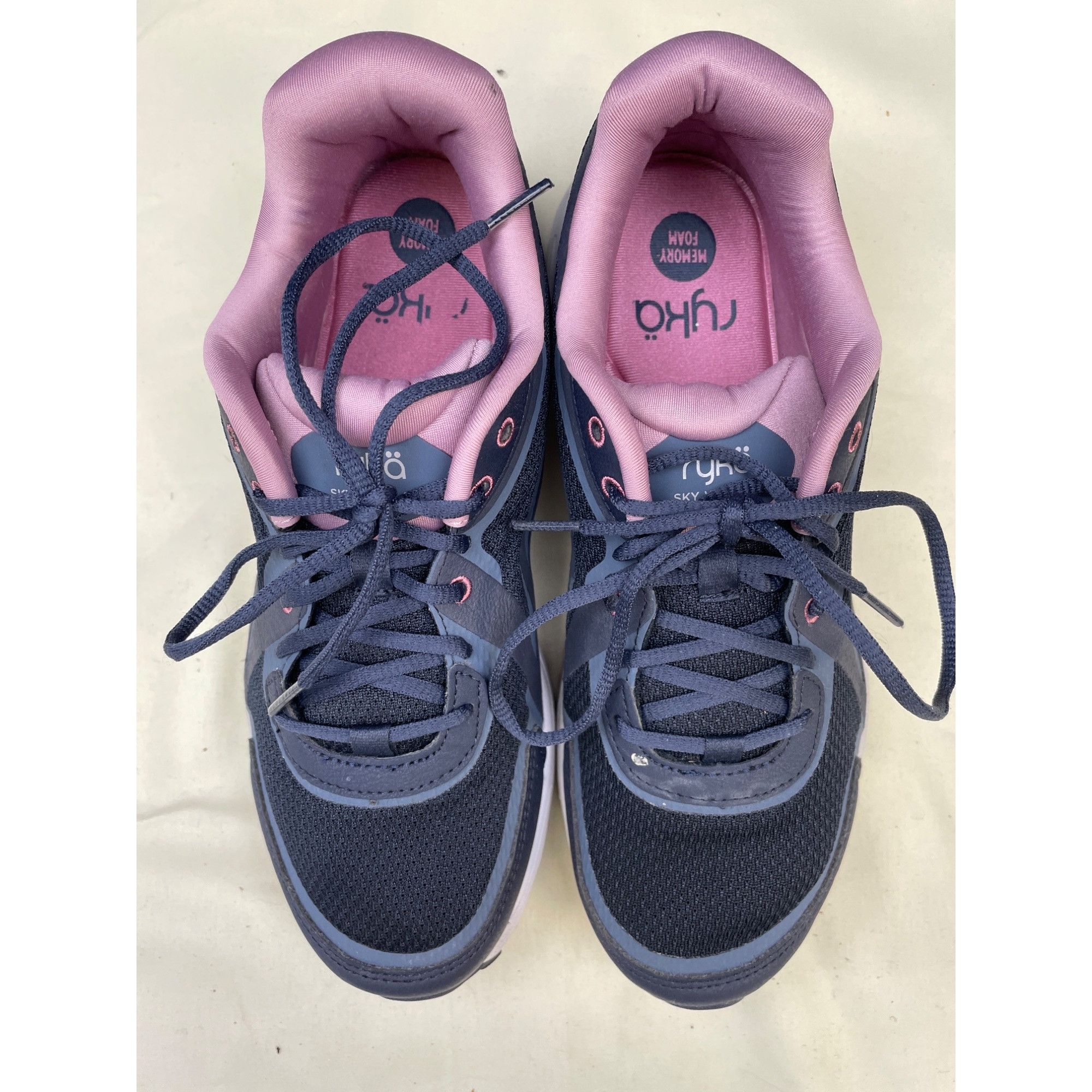Other Ryka Women's Navy Blue/ Pink Sky Walk Fit Shoes/Sneakers Siz Size US 8.5 / IT 38.5 - 3 Thumbnail