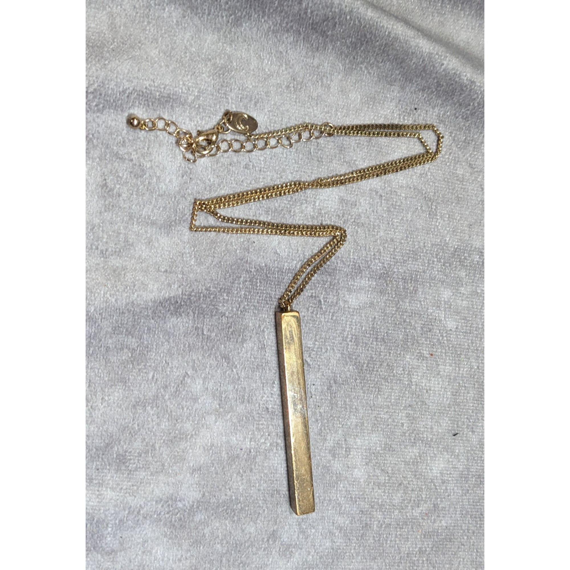 Other Charming Charlie Modern Elegant Gold Told Pillar Necklace Size ONE SIZE - 5 Thumbnail