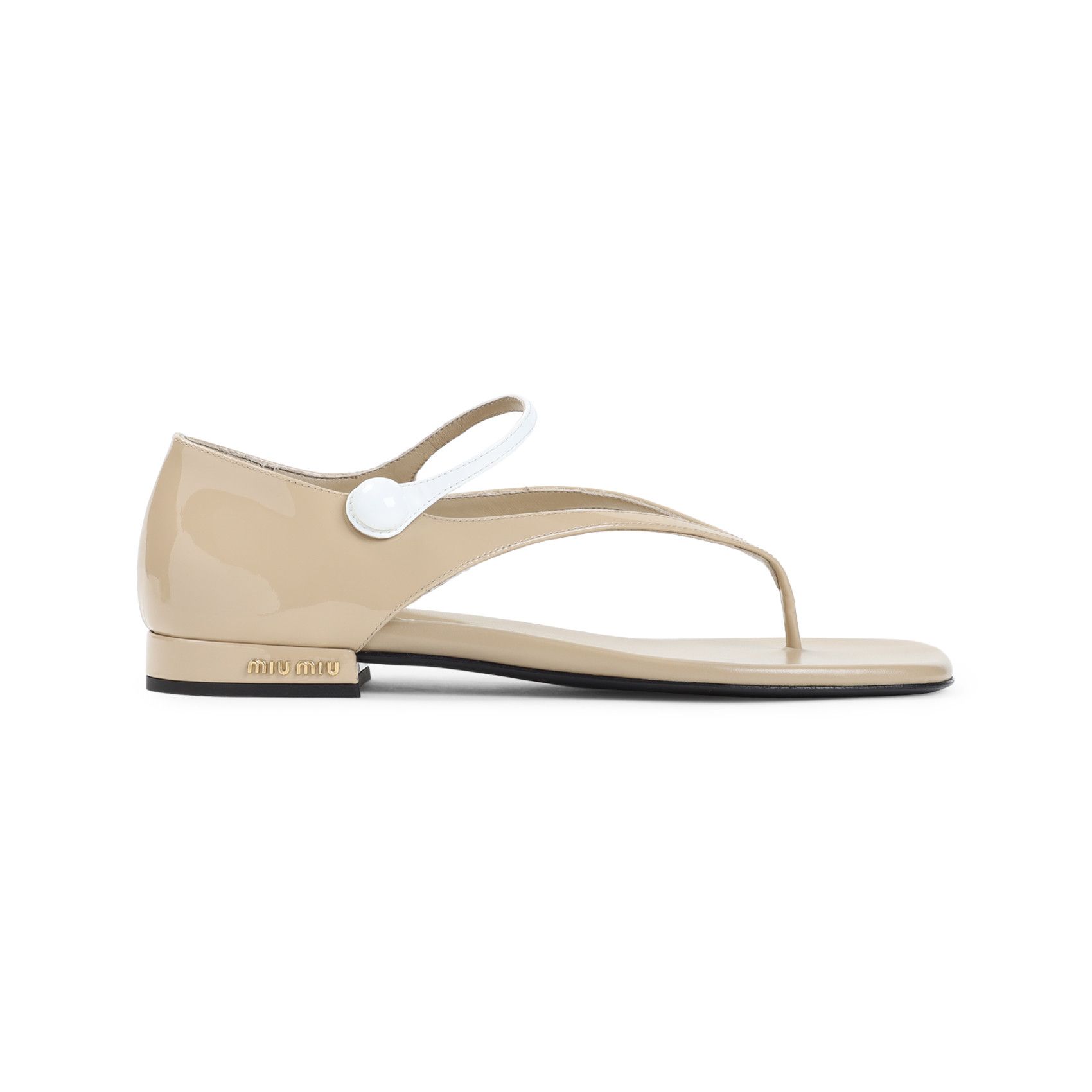 Miu Miu Miu Miu Calf Leather Sandals Size US 6 / IT 36 - 1 Thumbnail