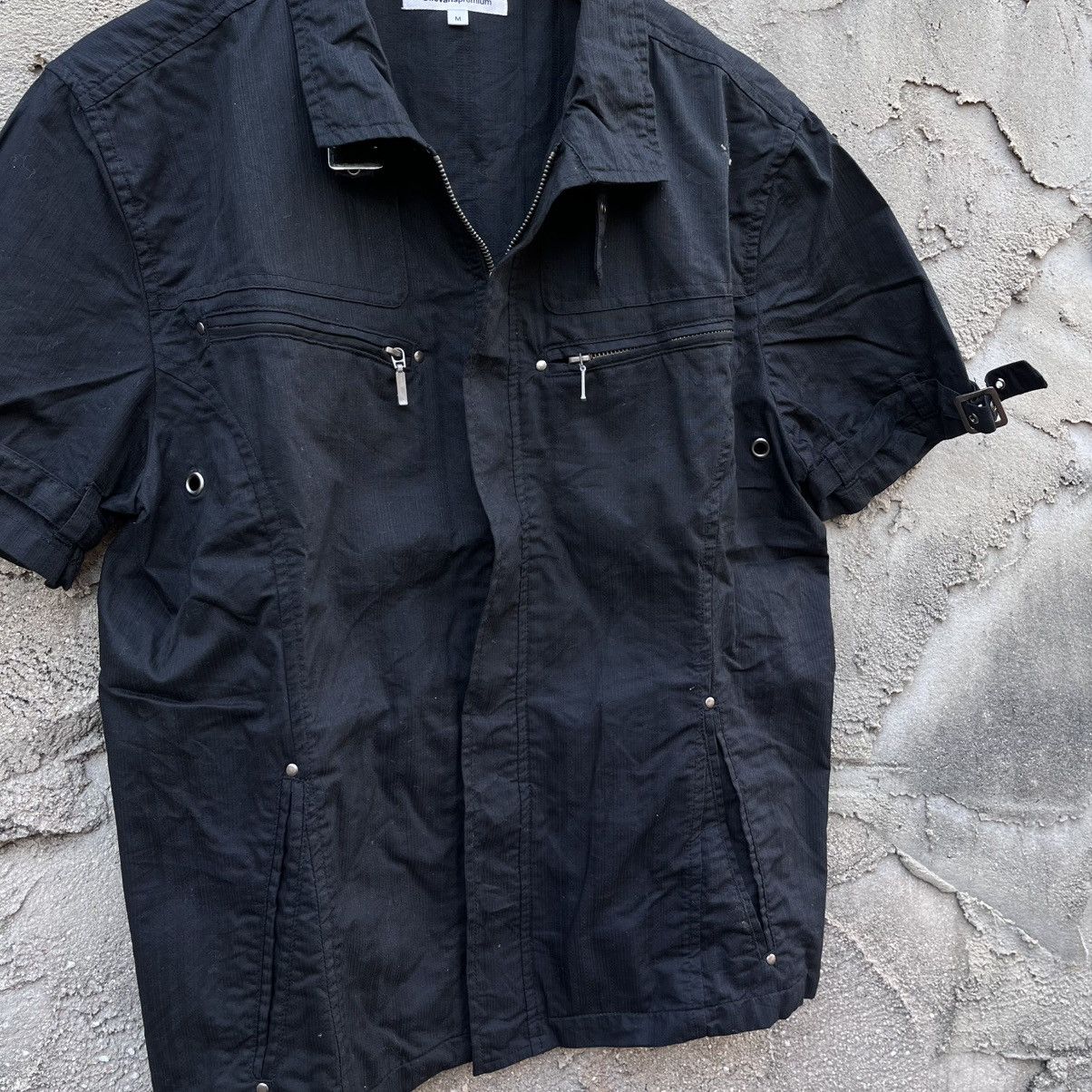 Japanese Brand Gilevans biker shirt 4 pocket Size US M / EU 48-50 / 2 - 4 Thumbnail
