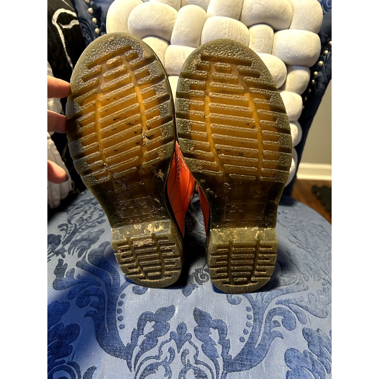 Dr. Martens Dr Martens Coral Pink Orange Patent Leather size 6/EU37 Size US 6 / IT 36 - 7 Thumbnail