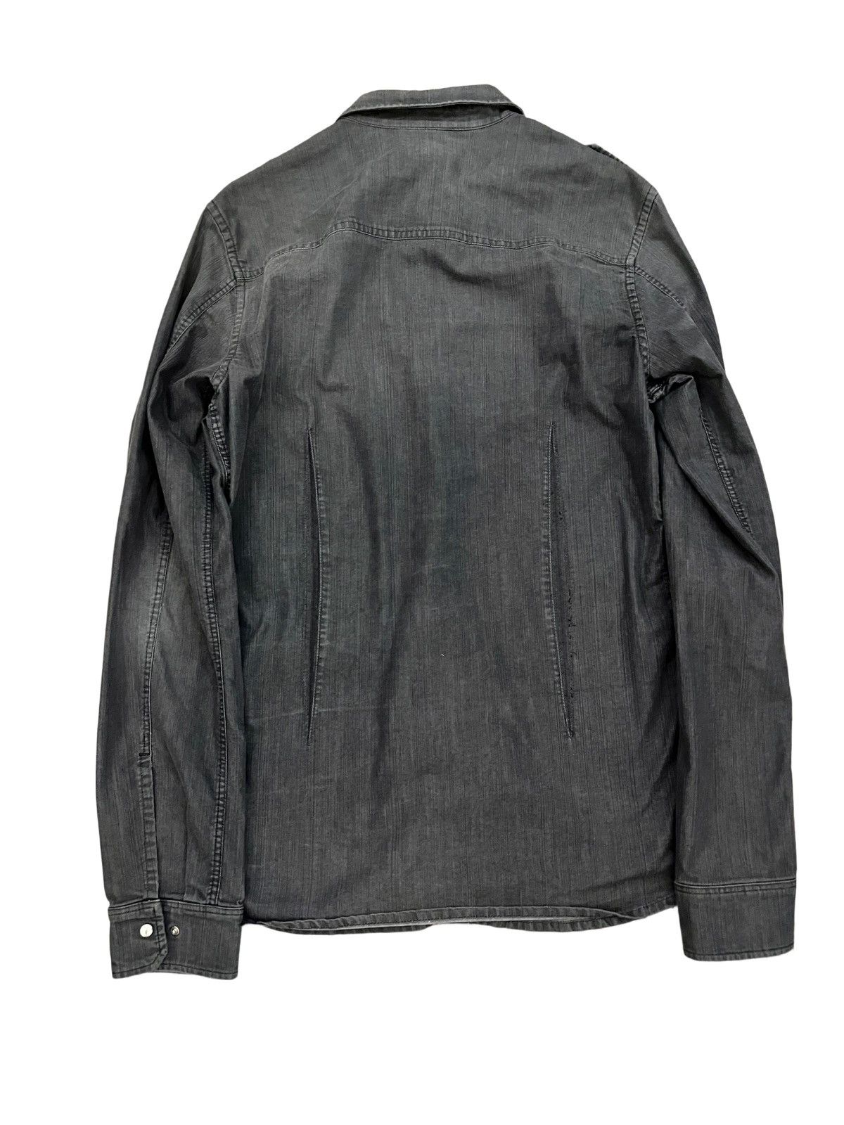 Prada Dark Grey Prada Collared Long Sleeve Size US XL / EU 56 / 4 - 2 Thumbnail
