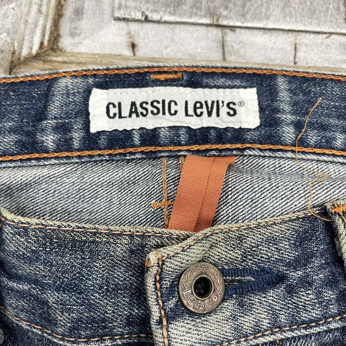 Levi's Vintage Classic Levis 503 Distressed Jeans wc 340 Size US 32 / EU 48 - 8 Thumbnail