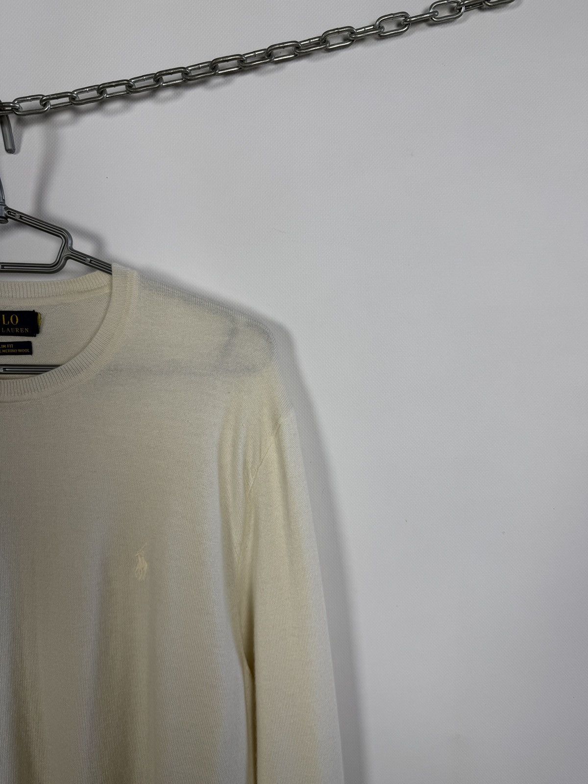 Polo Ralph Lauren Polo Ralph Lauren Washable Merino Wool Sweater Slim Fit XL Size US XL / EU 56 / 4 - 2 Thumbnail
