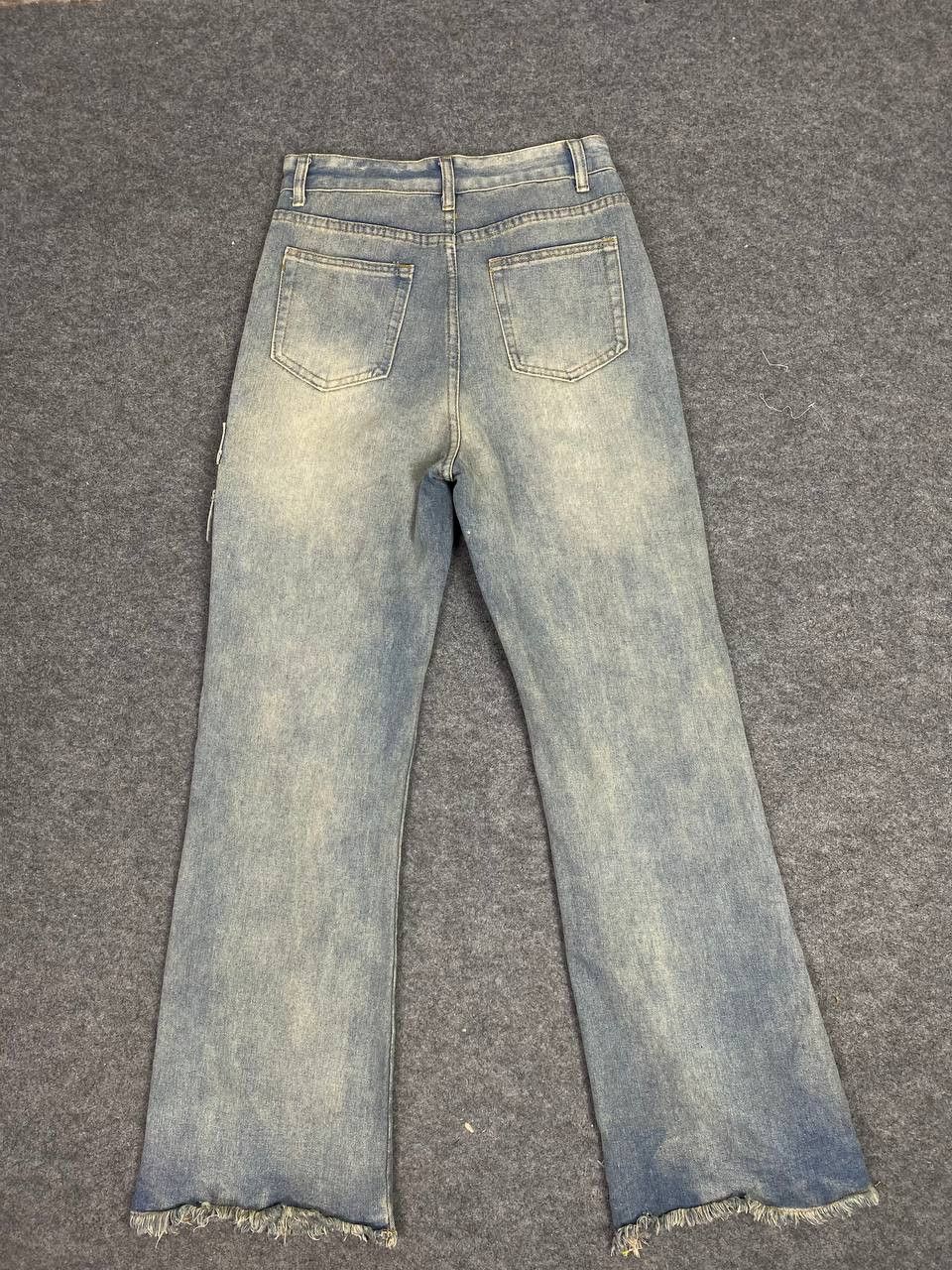 Japanese Brand vintage japanese brand bootcut flare denim nice design Size US 29 - 2 Thumbnail