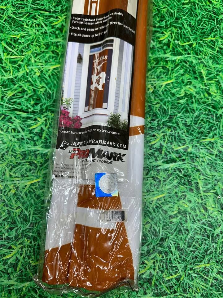 Designer Texas Longhorns Door Banner NCAA NEW. Size ONE SIZE - 4 Thumbnail