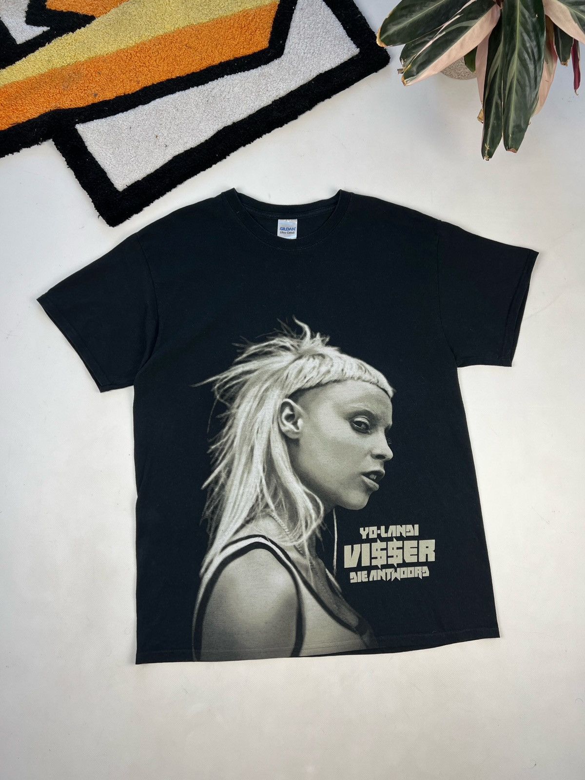 T-shirt Logo 'LA RÉPONSE' Ninja Yolandi - Hip Hop Rave, Taille Unique, Neuf Sans étiquettes