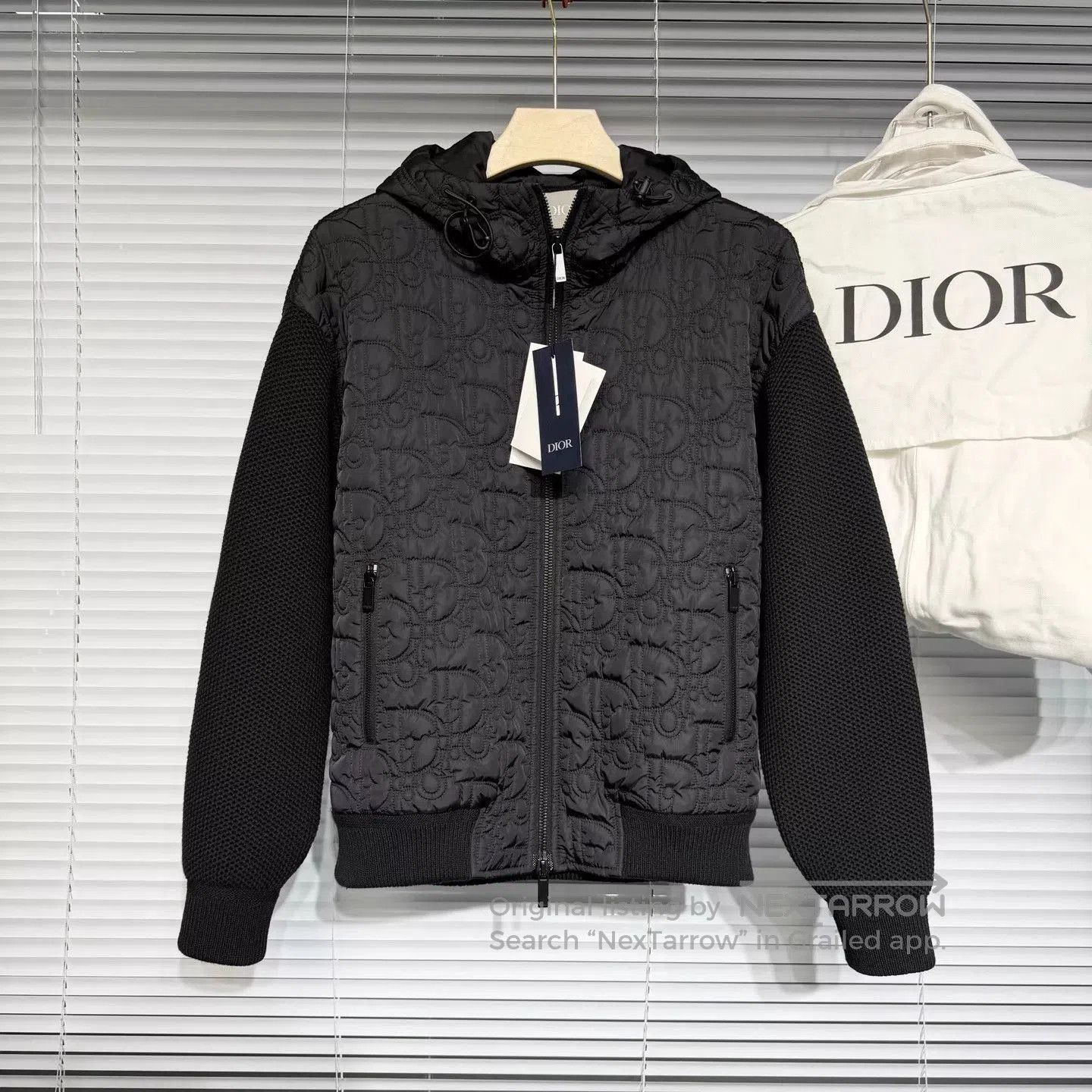 Dior Black Quilted Hooded er Jacket XS. Size US XS / EU 42 / 0 - 1 Thumbnail