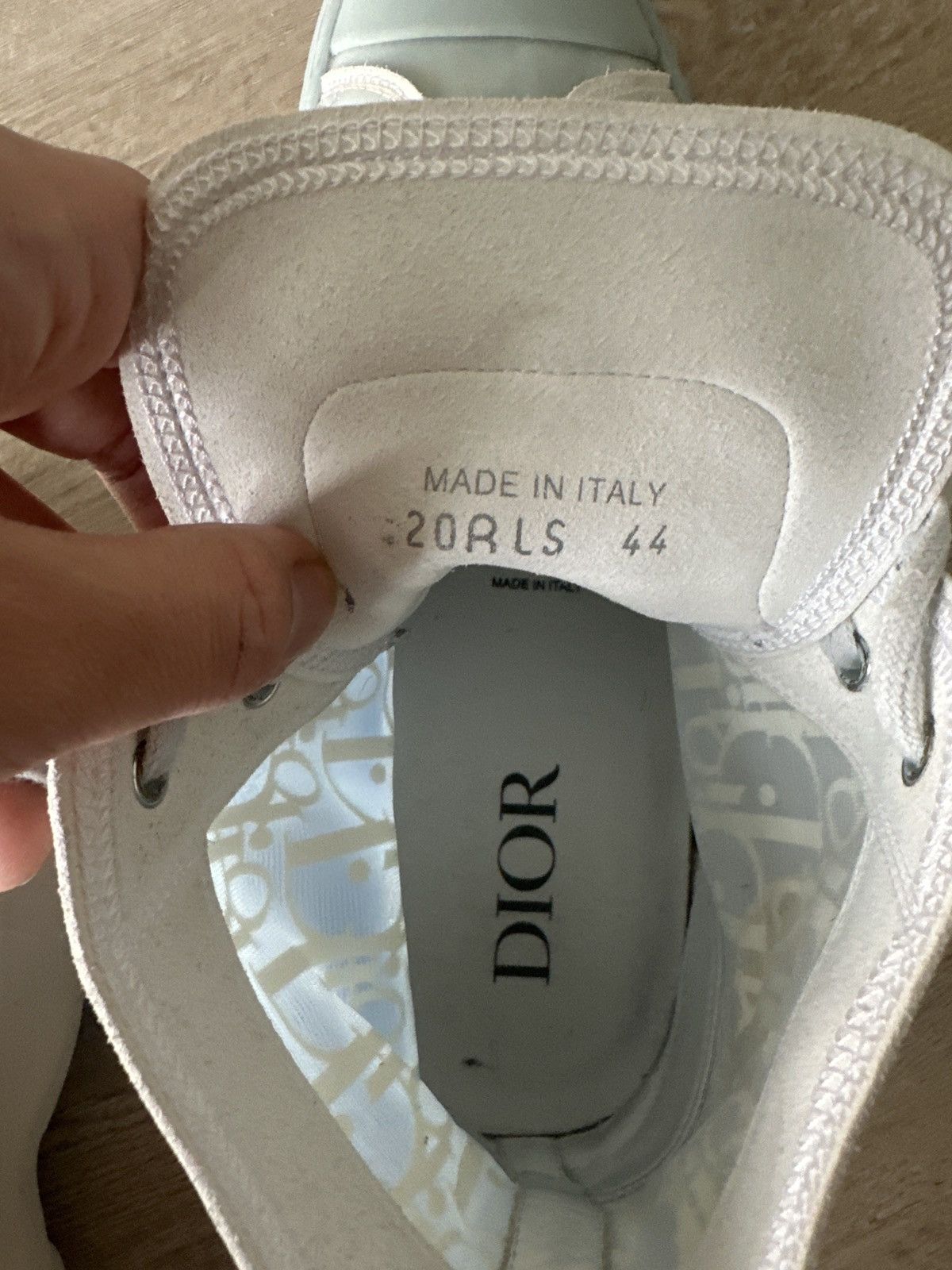 Daniel Arsham × Dior X DANIEL ARSHAM Oblique Mens B23 High Top Sneakers Size US 11 / EU 44 - 4 Thumbnail