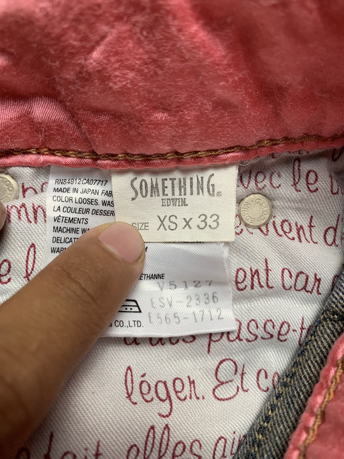 If Six Was Nine × Japanese Brand × Le Grande Bleu (L.G.B.) 2000s Vienus Bliss by Something Edwin Bootcut Jeans Size US 28 / EU 44 - 7 Thumbnail