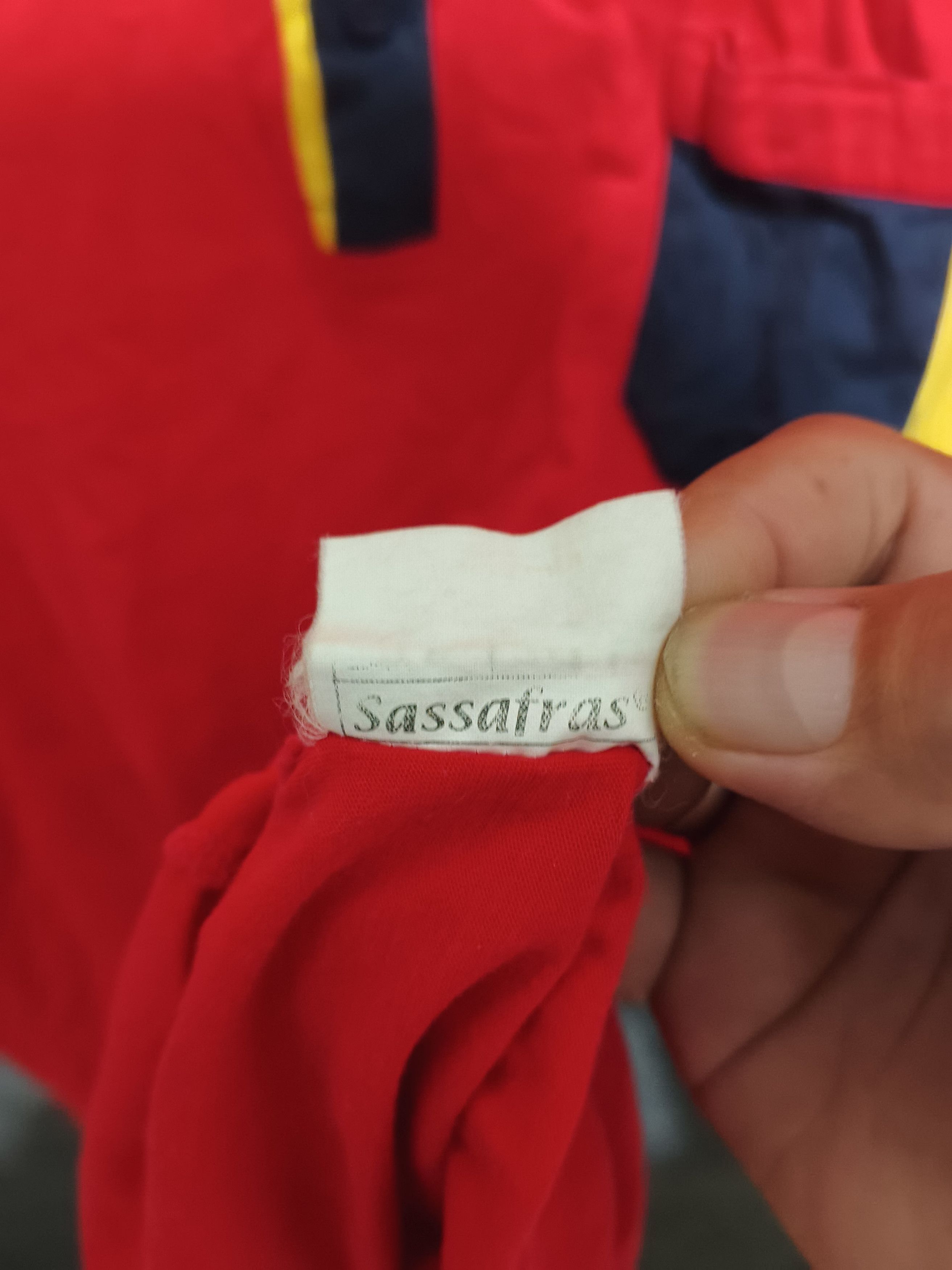 Sassafras 💥Vintage Sassafras Sport Polo shirt Size US S / EU 44-46 / 1 - 8 Thumbnail