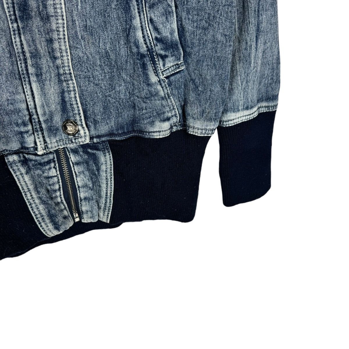 If Six Was Nine ☀️PRIVATE PAUSE BONO DENIM ZIPPER JACKET Size US L / EU 52-54 / 3 - 5 Thumbnail