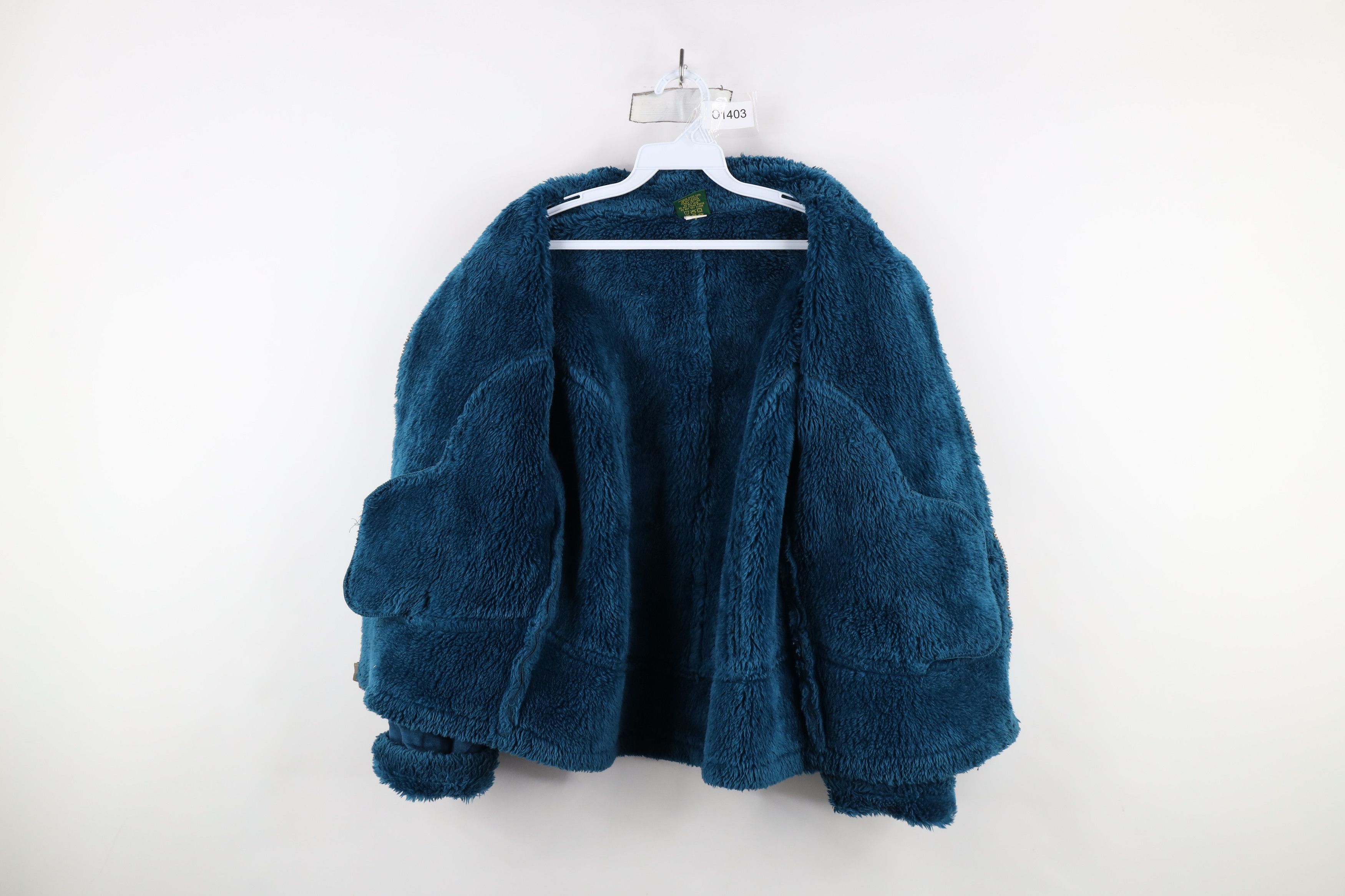 Cabelas × Vintage Vintage Cabelas Fleece Lined Full Zip Jacket Pigment Dye Size M / US 6-8 / IT 42-44 - 7 Thumbnail