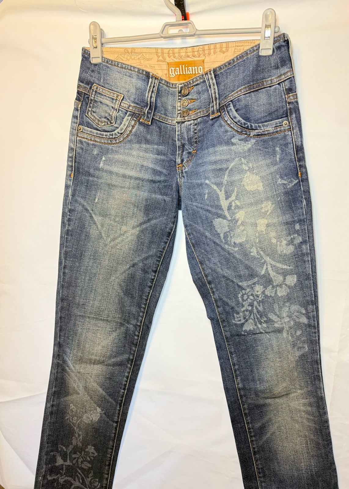 John Galliano Vintage jeans Galliano Size 27" / US 4 / IT 40 - 4 Thumbnail