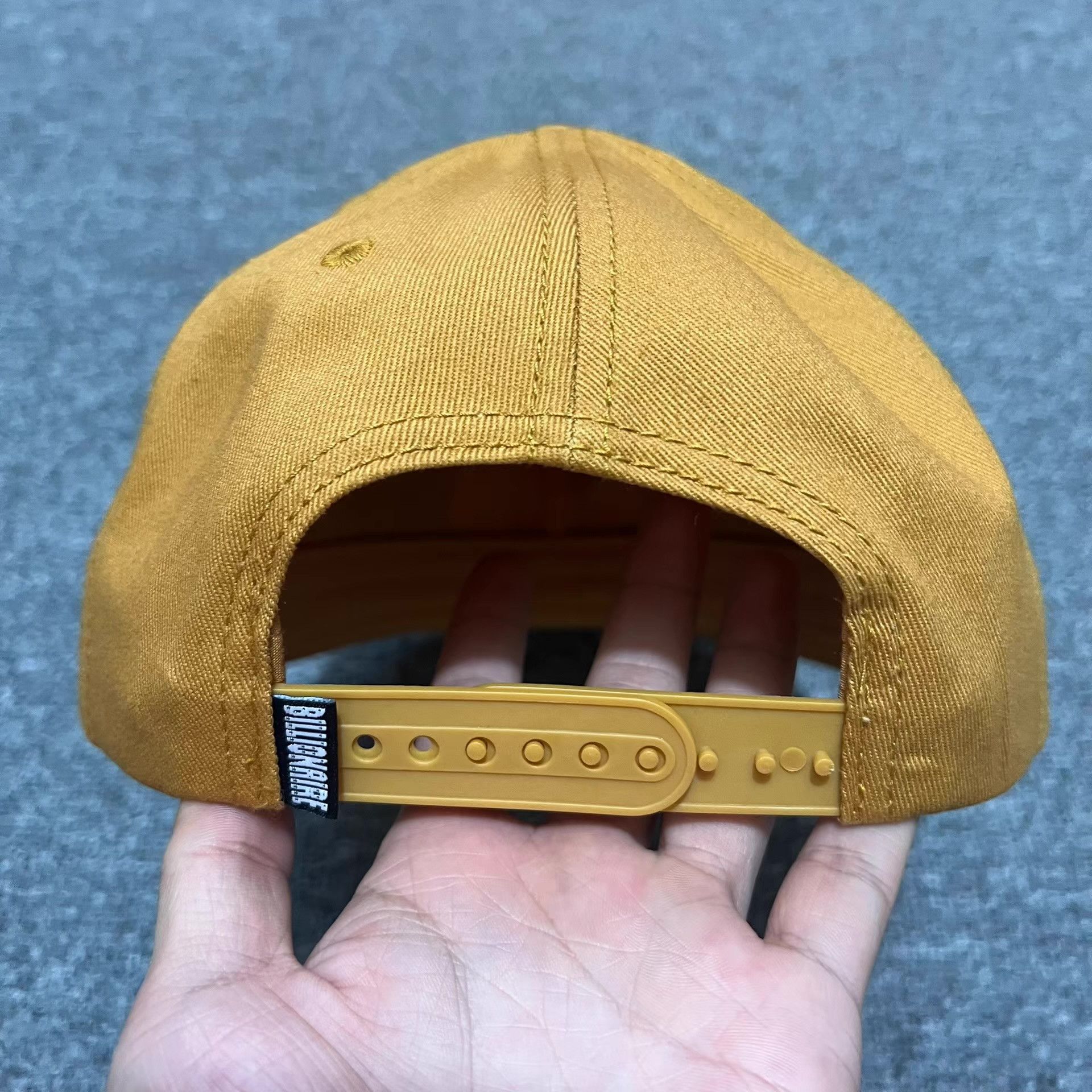 Billionaire Boys Club BBC Astronaut Single-Line Logo Flat Brim Baseball Cap Q7 Size ONE SIZE - 3 Thumbnail