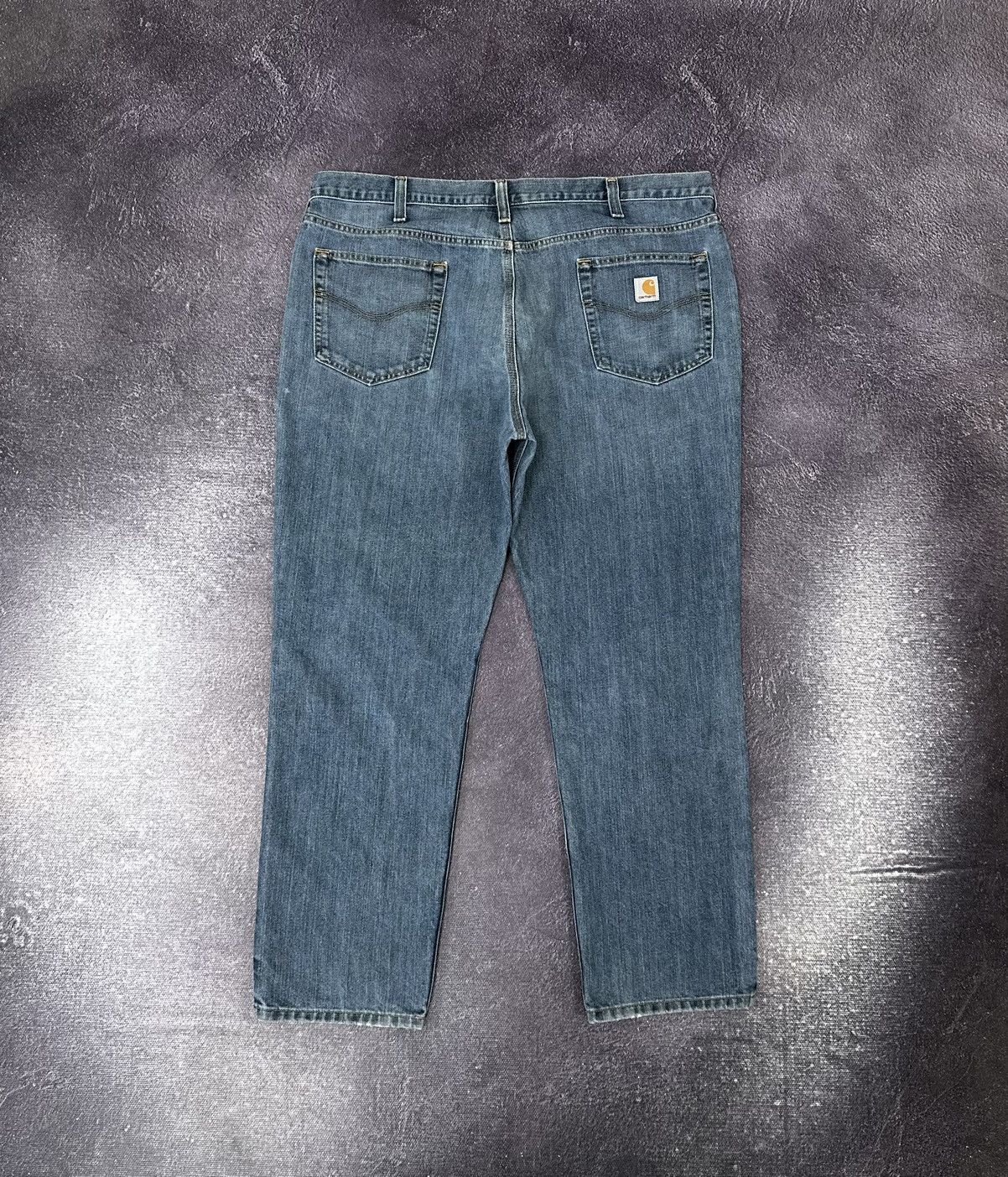 Carhartt Vintage Carhartt Faded American Opium Baggy USA Work Jeans Size US 42 / EU 58 - 1 Thumbnail