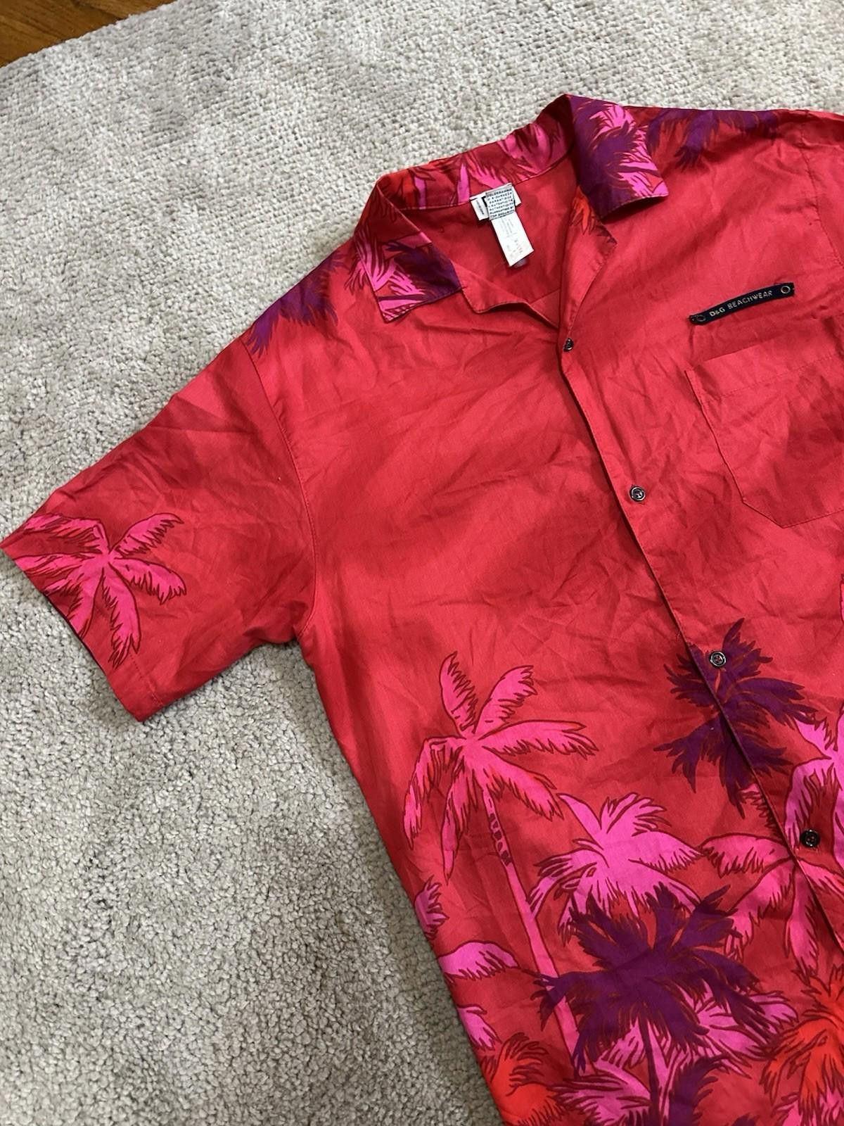 Dolce & Gabbana dolce gabbana men Beach Shirt Sz m-L Size US M / EU 48-50 / 2 - 3 Thumbnail