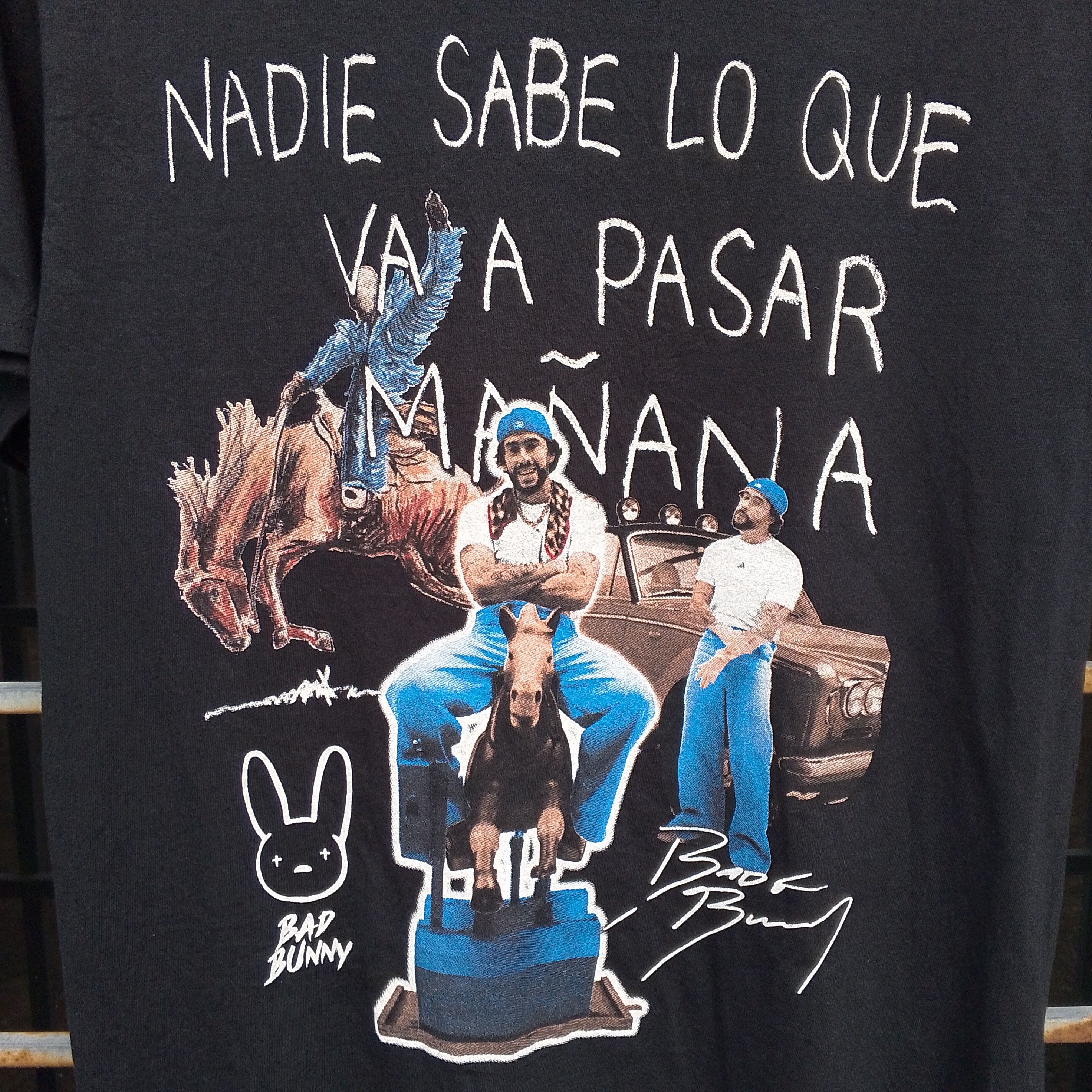 Rap Tees Bad Bunny Most Wanted Tour 2024 Tshirt Size US S / EU 44-46 / 1 - 4 Thumbnail