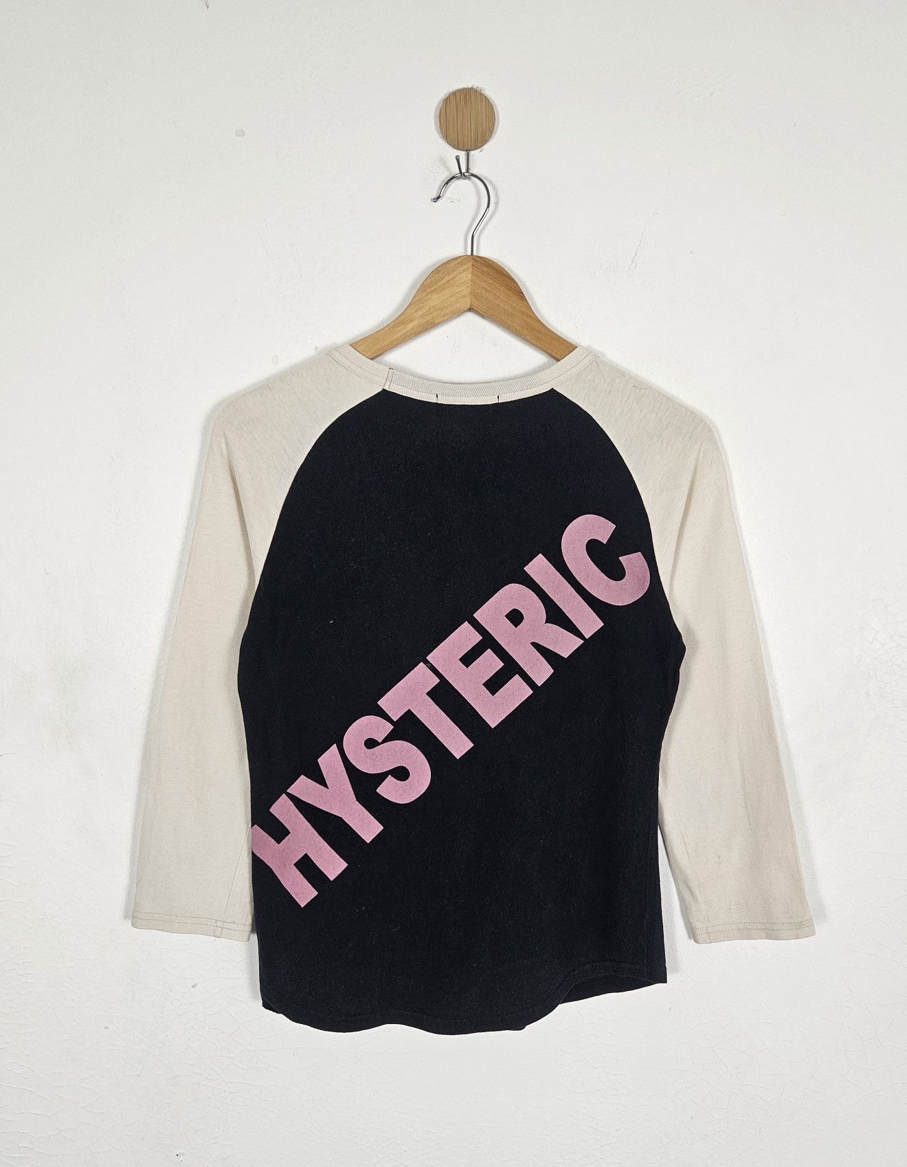 Hysteric Glamour Hysteric Glamour Born to Lose raglan shirt Size XS / US 0-2 / IT 36-38 - 2 Thumbnail