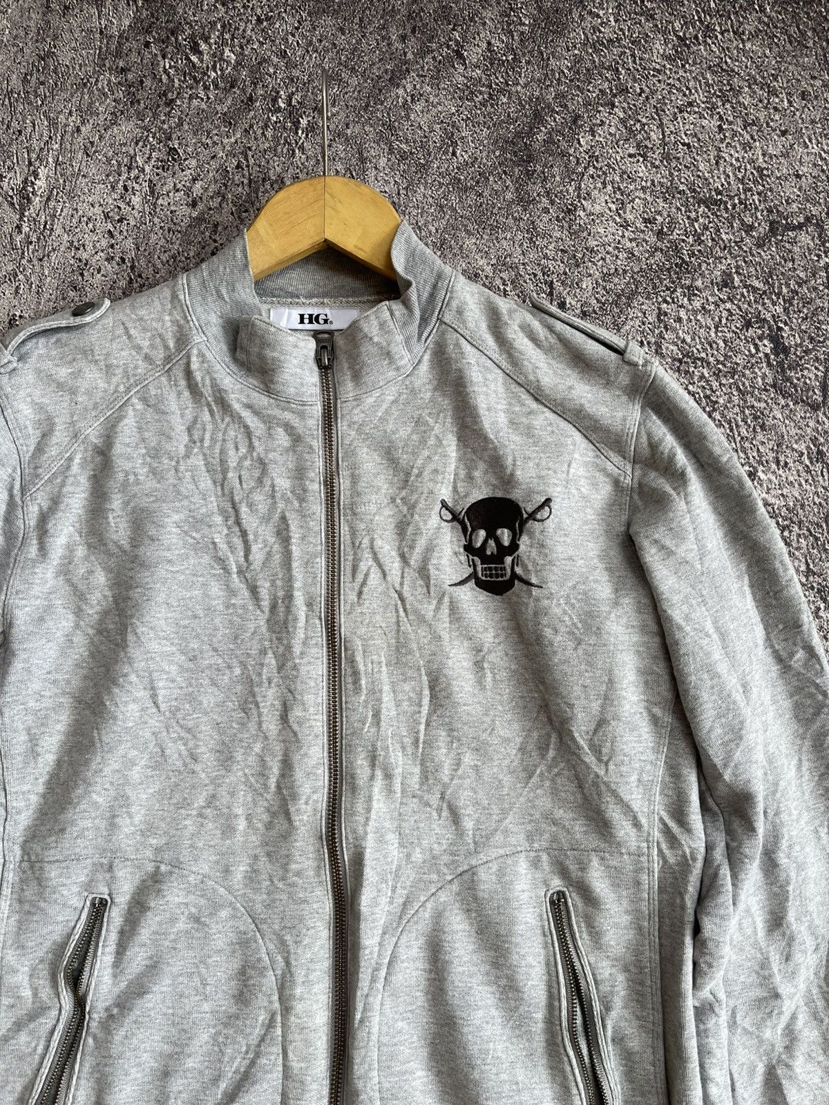 Hysteric Glamour Y2k Hysteric Glamour skull zip sweatshirt Size US M / EU 48-50 / 2 - 2 Thumbnail
