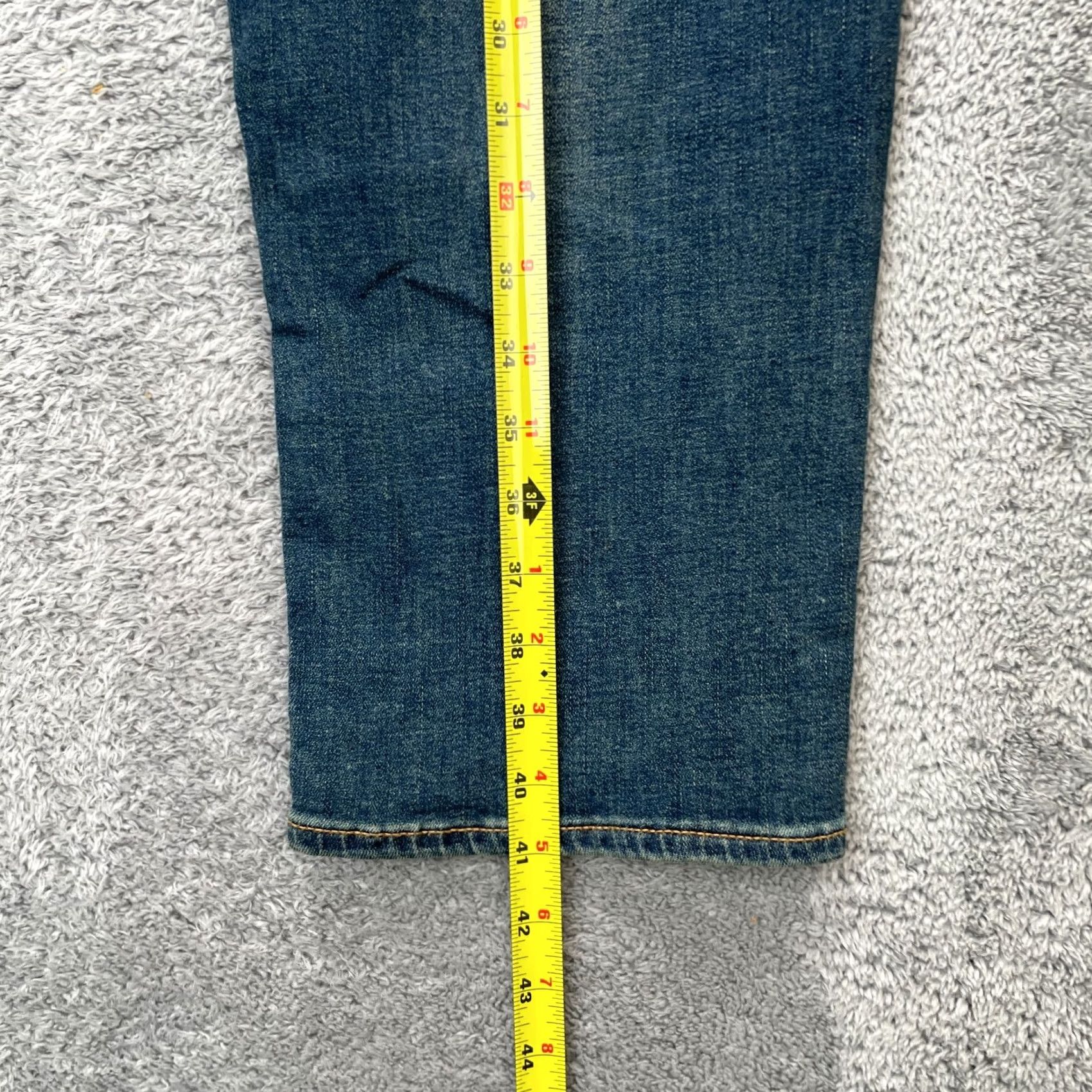 Lucky Brand Lucky Brand Jeans Mens 42x30 Blue 410 Athletic Slim Denim Relaxed Fit Mid Rise Size US 42 / EU 58 - 7 Thumbnail