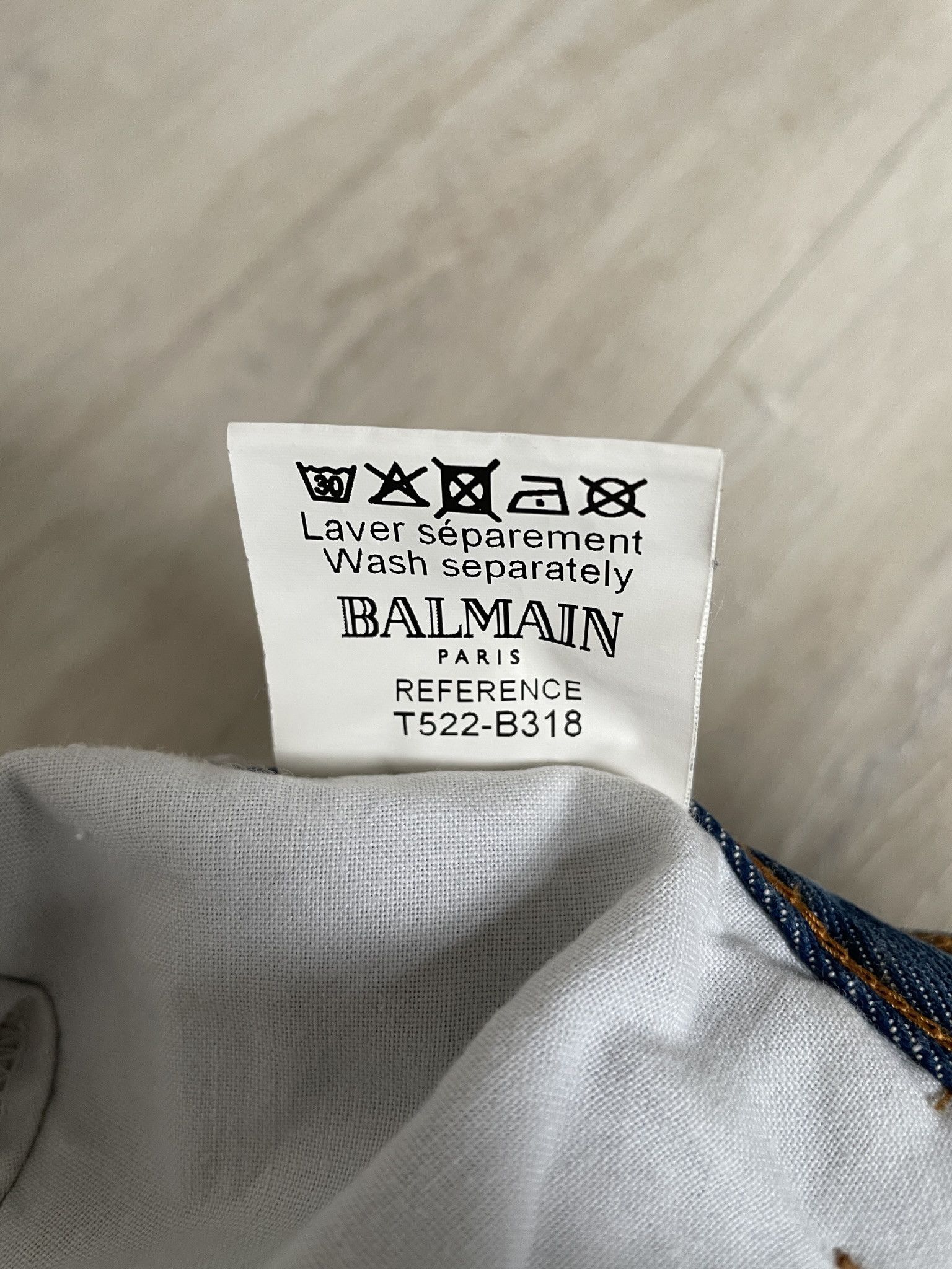Balmain Balmain AW10 motorcycle jeans Size US 30 / EU 46 - 6 Thumbnail