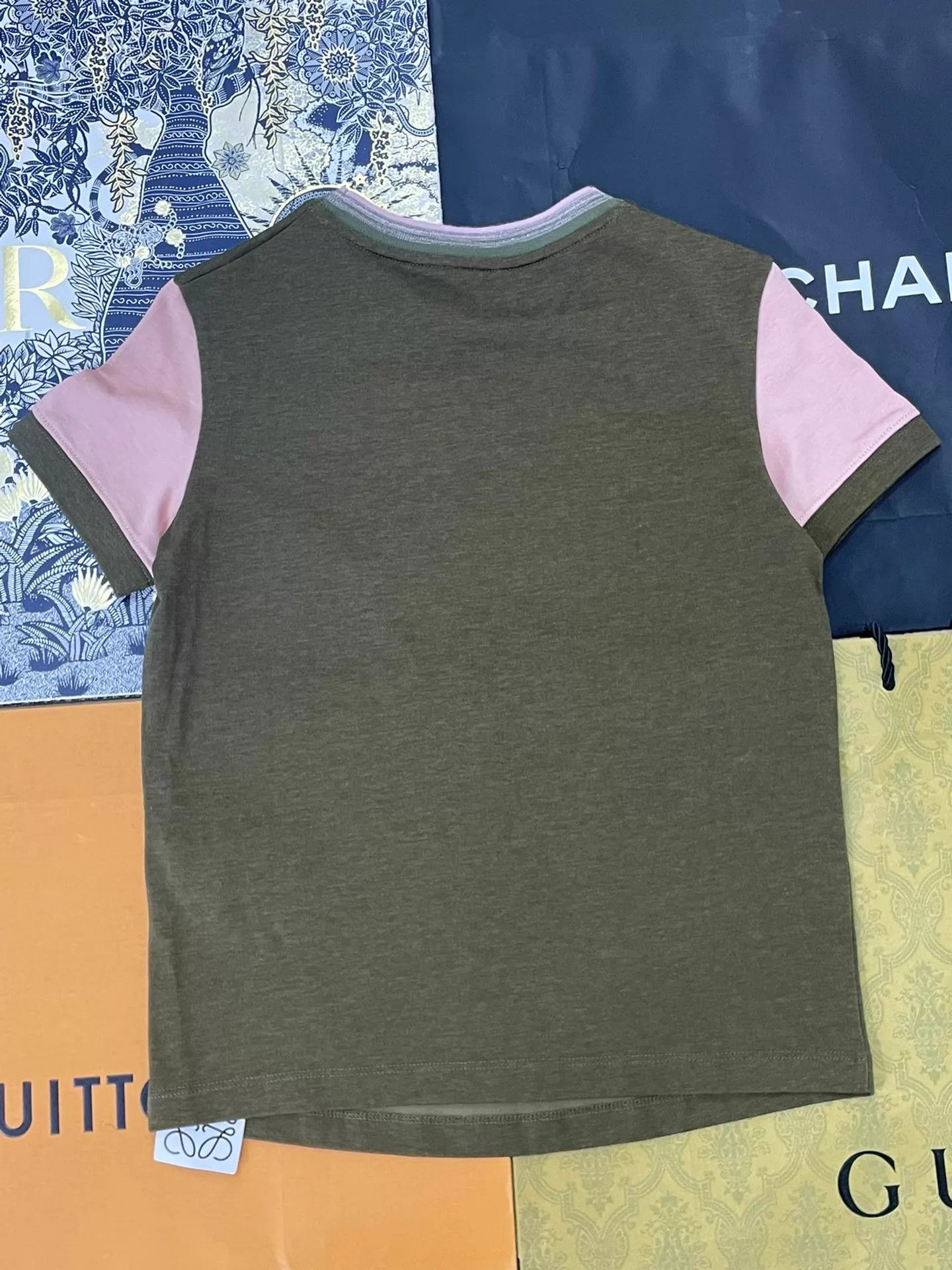 Loewe Loewe 26SS Colorblock Short Sleeve Tee M Size M / US 6-8 / IT 42-44 - 3 Thumbnail
