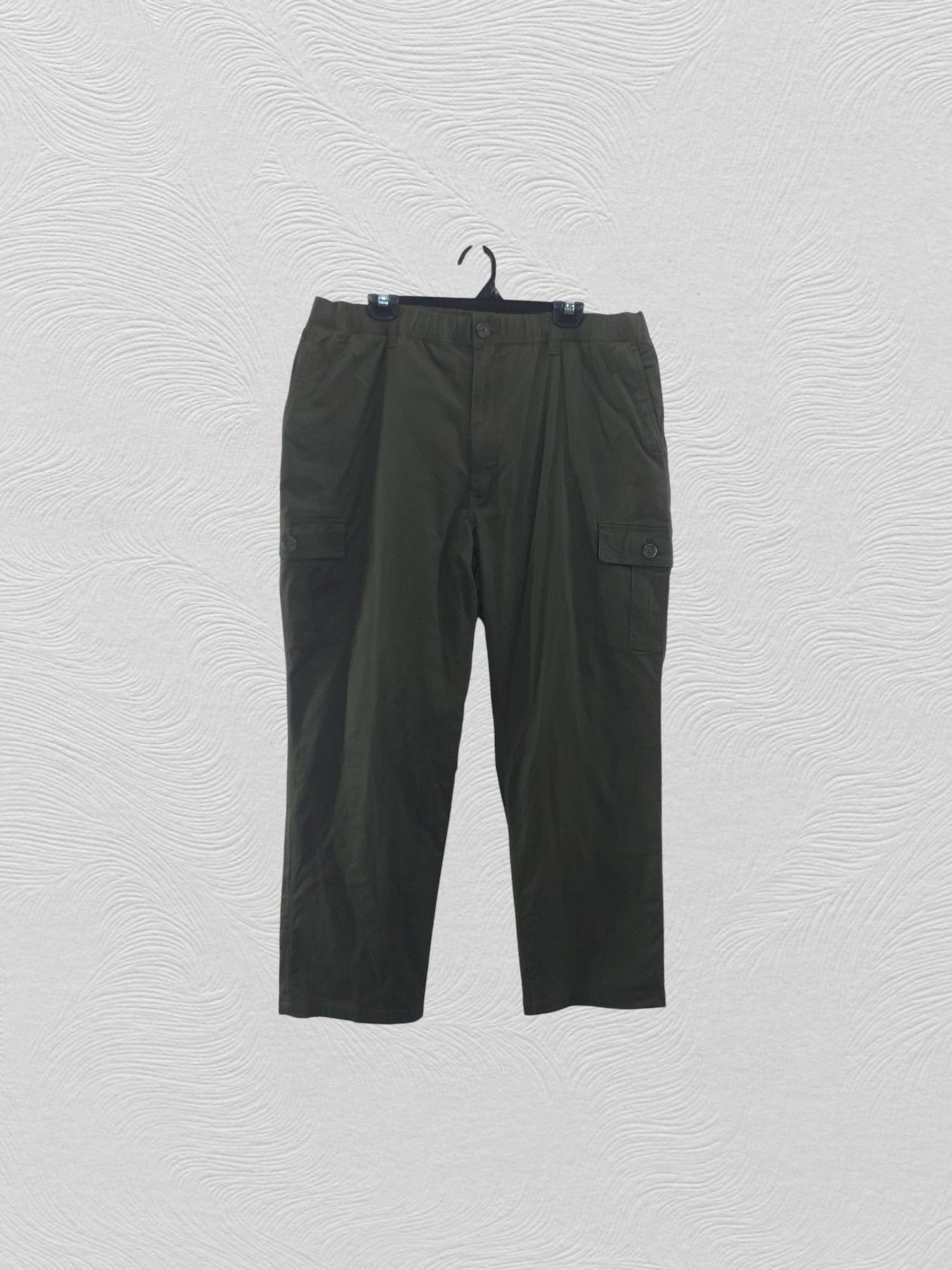 Japanese Brand Comme Le Vent Custom Wool Cargo Pockets -CP035 Size US 35 - 1 Thumbnail