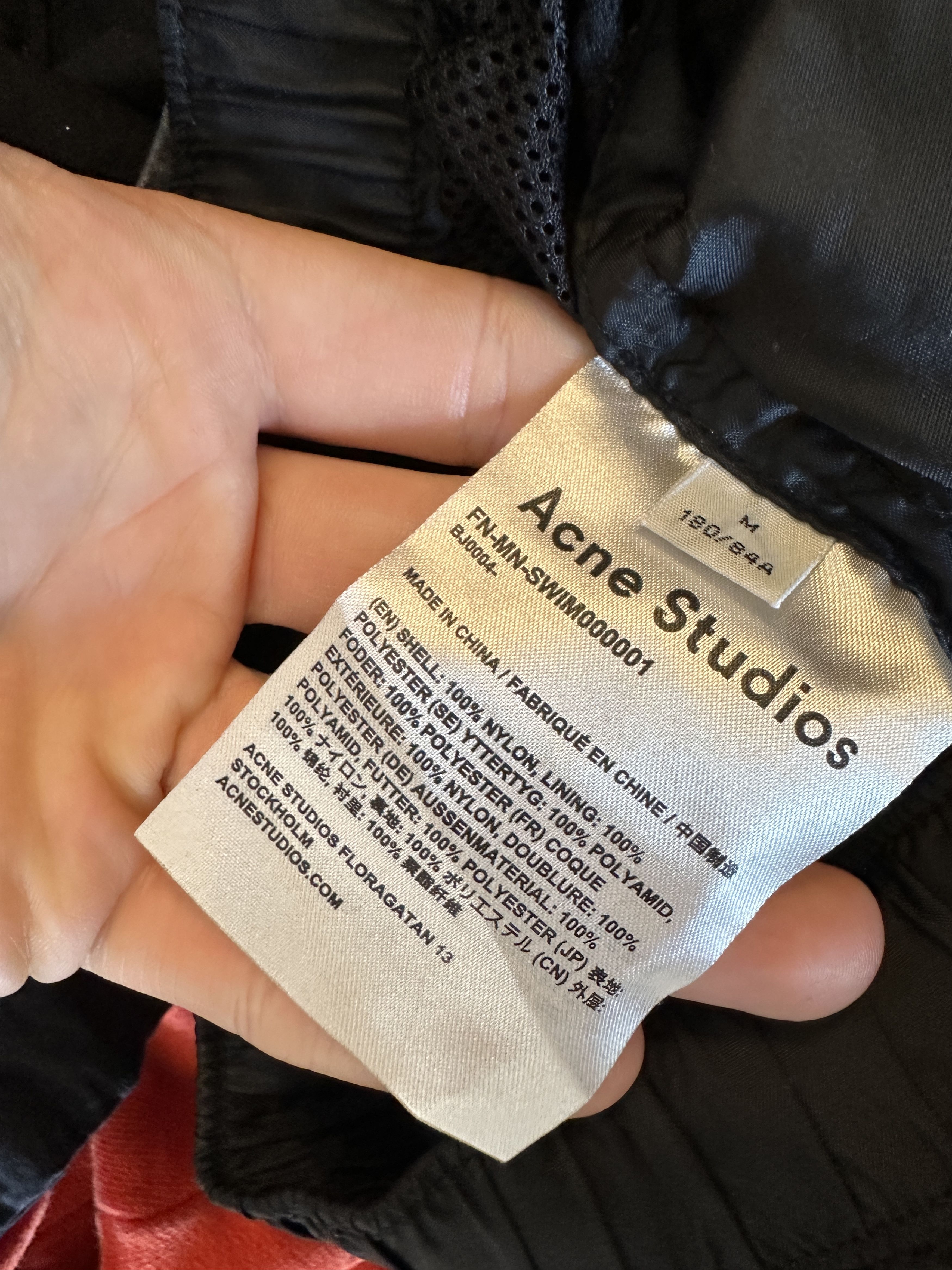 Acne Studios Acne Studios Logo Swim Trunks Size US 32 / EU 48 - 5 Thumbnail